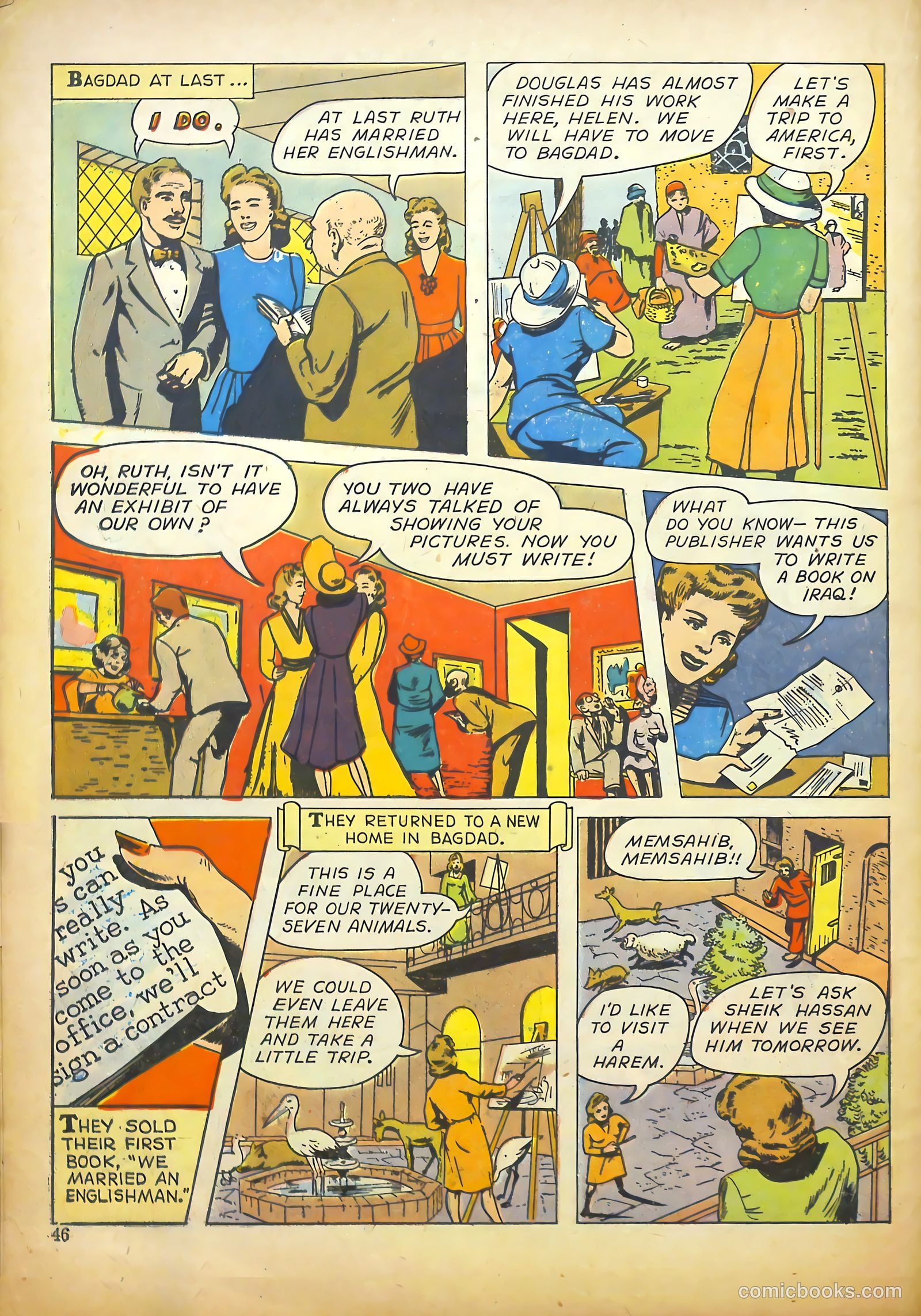 Calling All Girls #7 (1942) — page 46 of 60