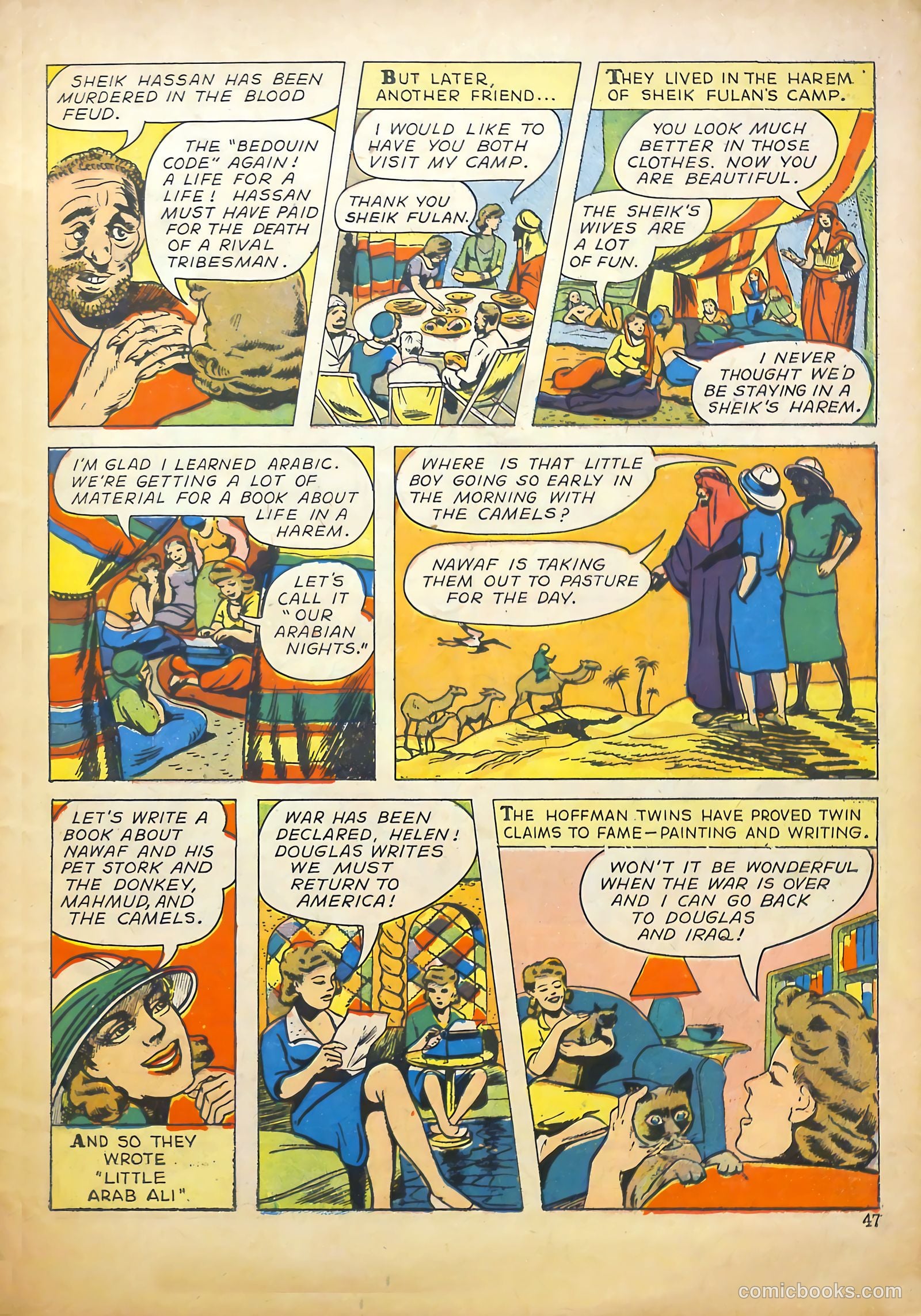 Calling All Girls #7 (1942) — page 47 of 60