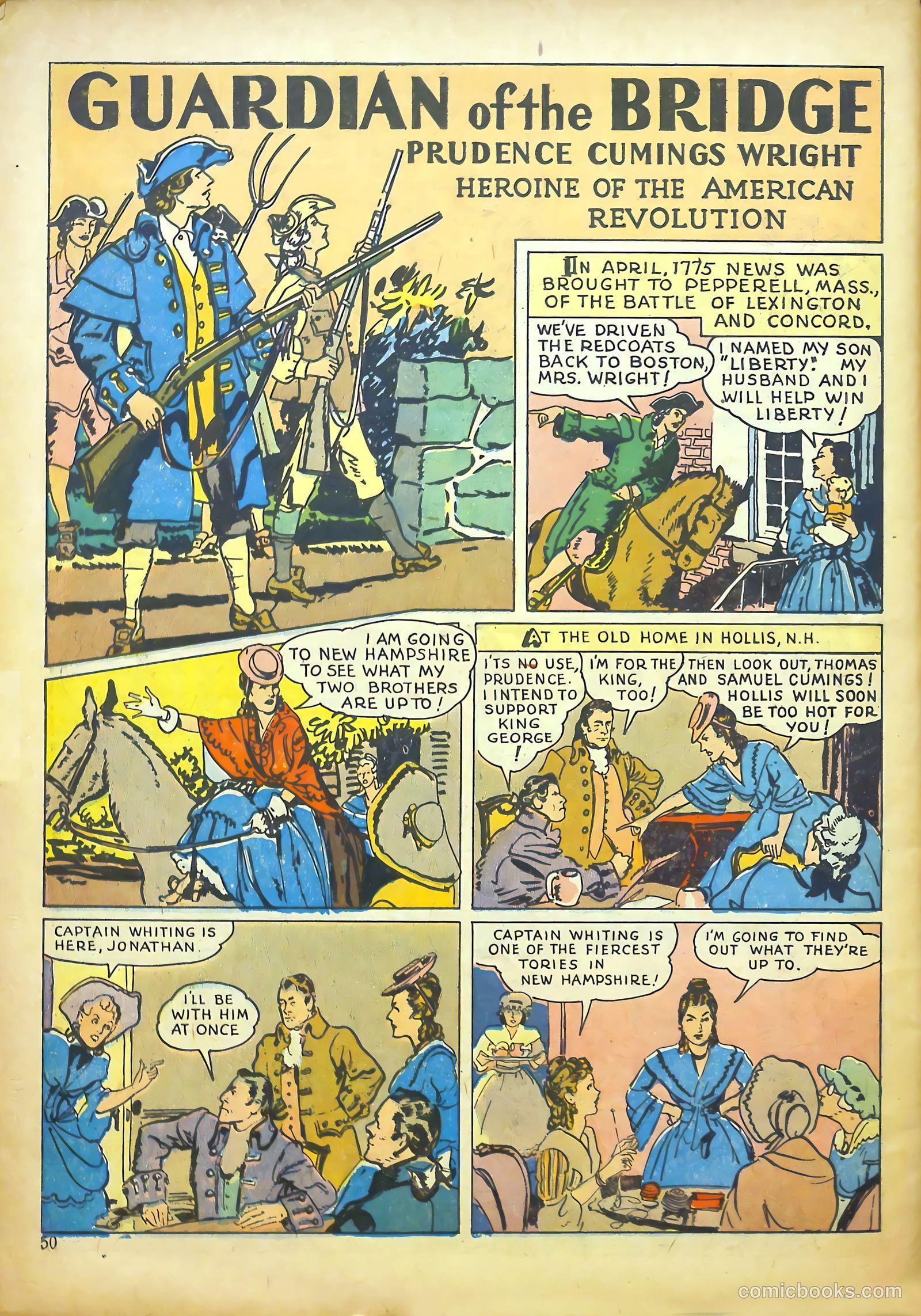 Calling All Girls #7 (1942) — page 50 of 60
