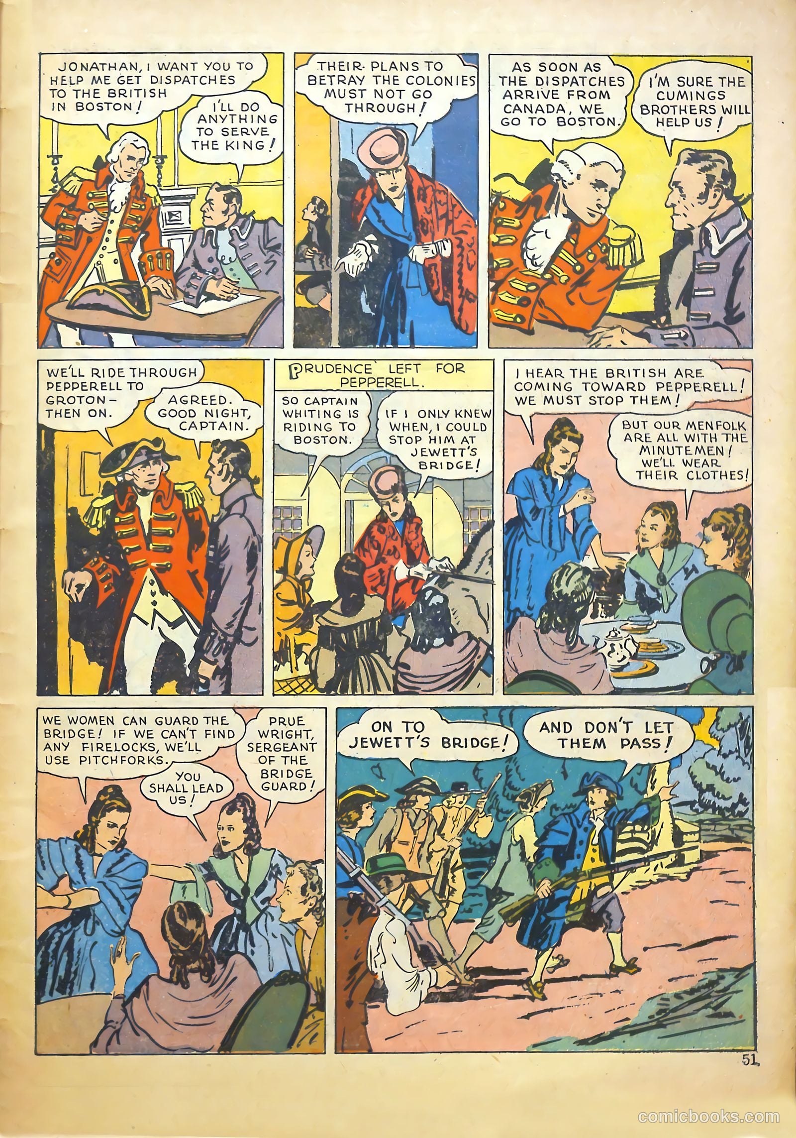 Calling All Girls #7 (1942) — page 51 of 60