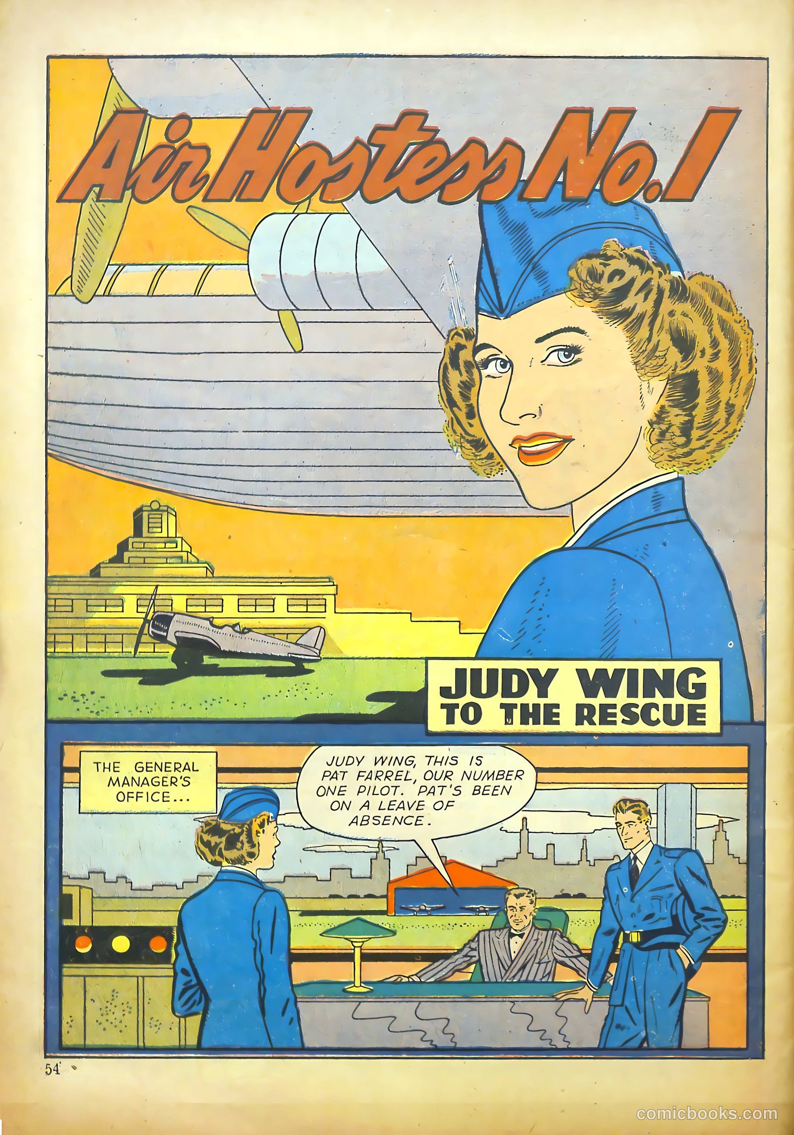 Calling All Girls #7 (1942) — page 54 of 60