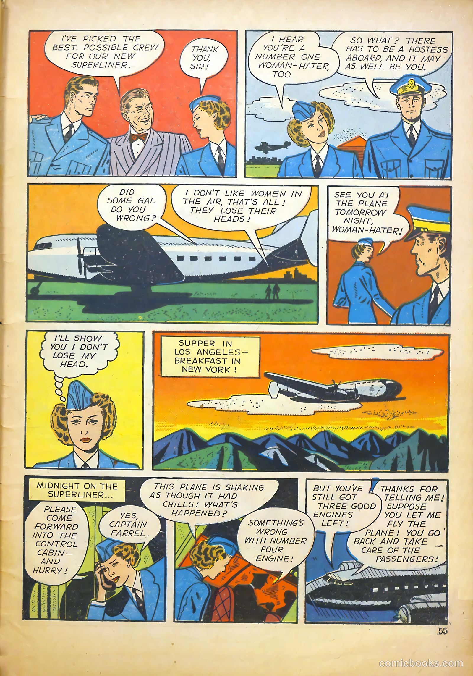 Calling All Girls #7 (1942) — page 55 of 60