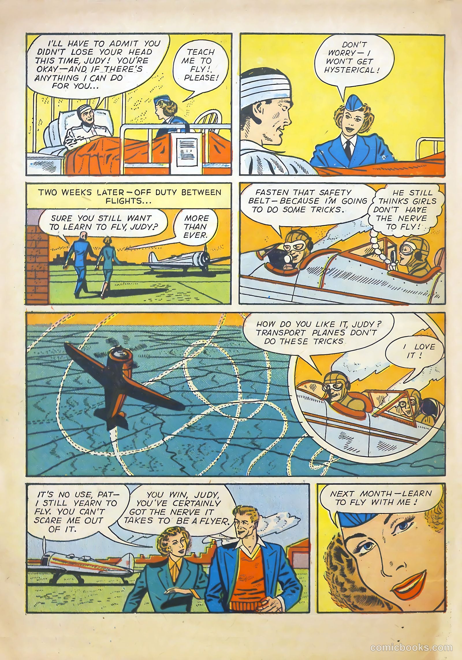 Calling All Girls #7 (1942) — page 58 of 60