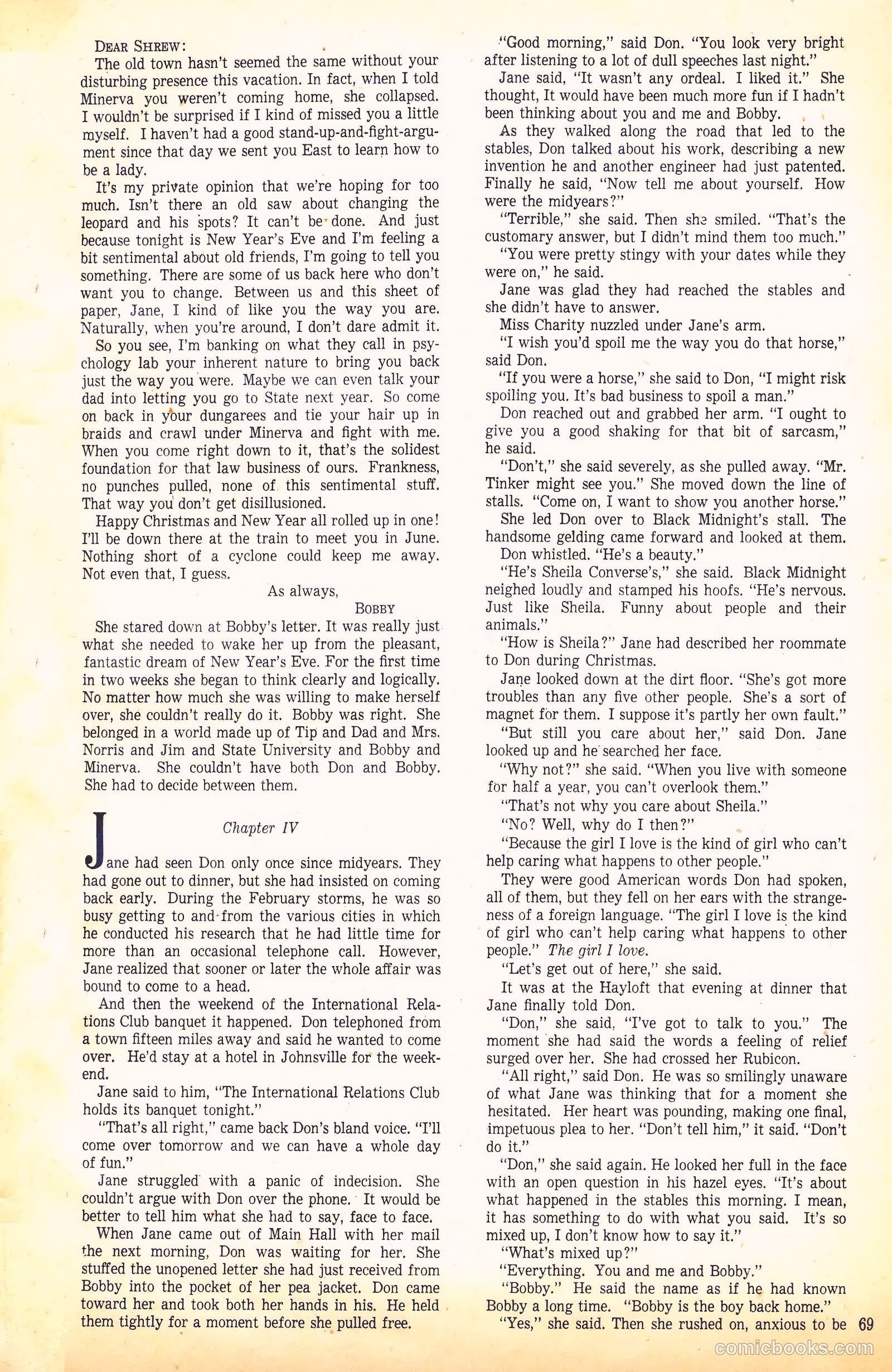 Calling All Girls #74 (1961) — page 69 of 76