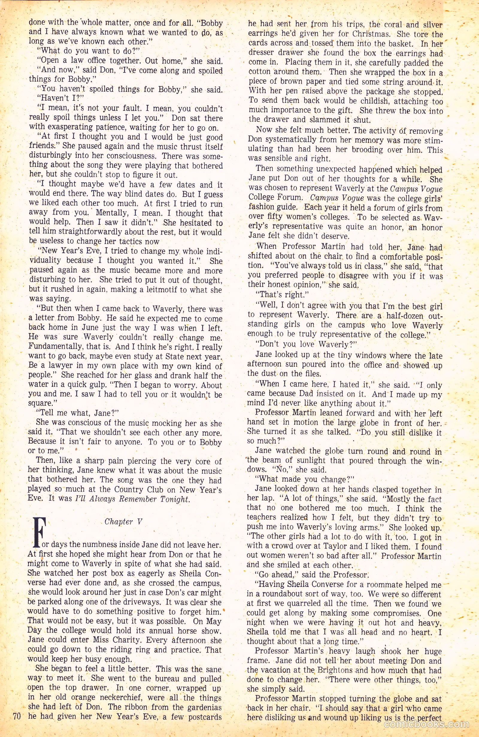 Calling All Girls #74 (1961) — page 70 of 76