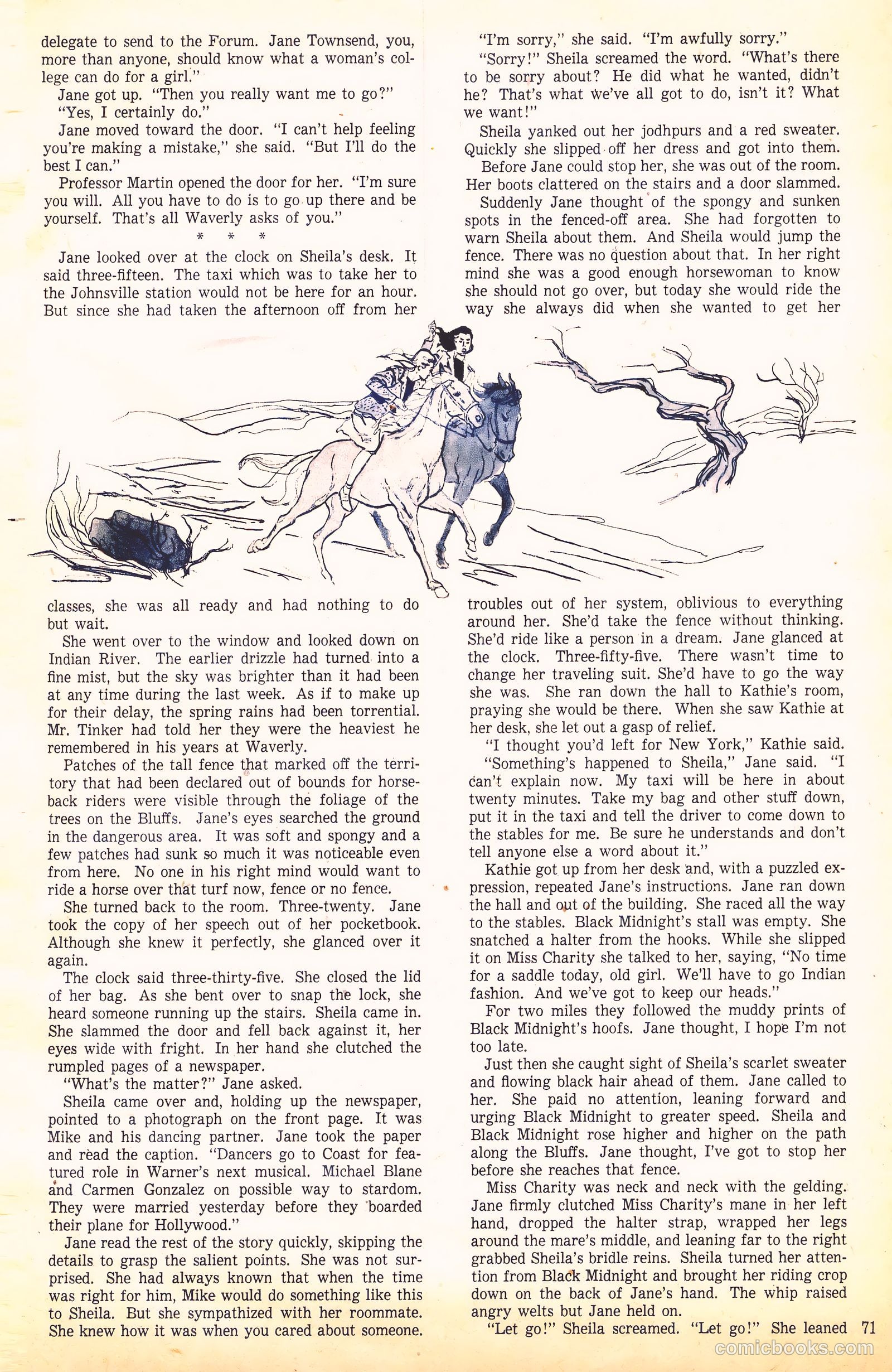 Calling All Girls #74 (1961) — page 71 of 76