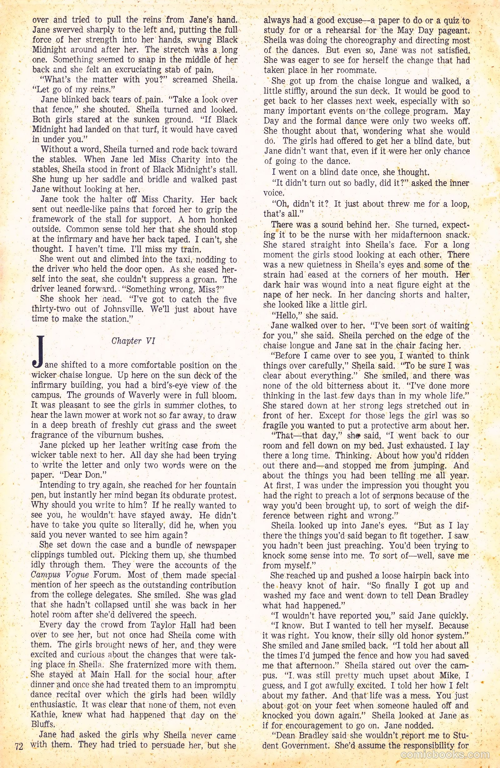 Calling All Girls #74 (1961) — page 72 of 76
