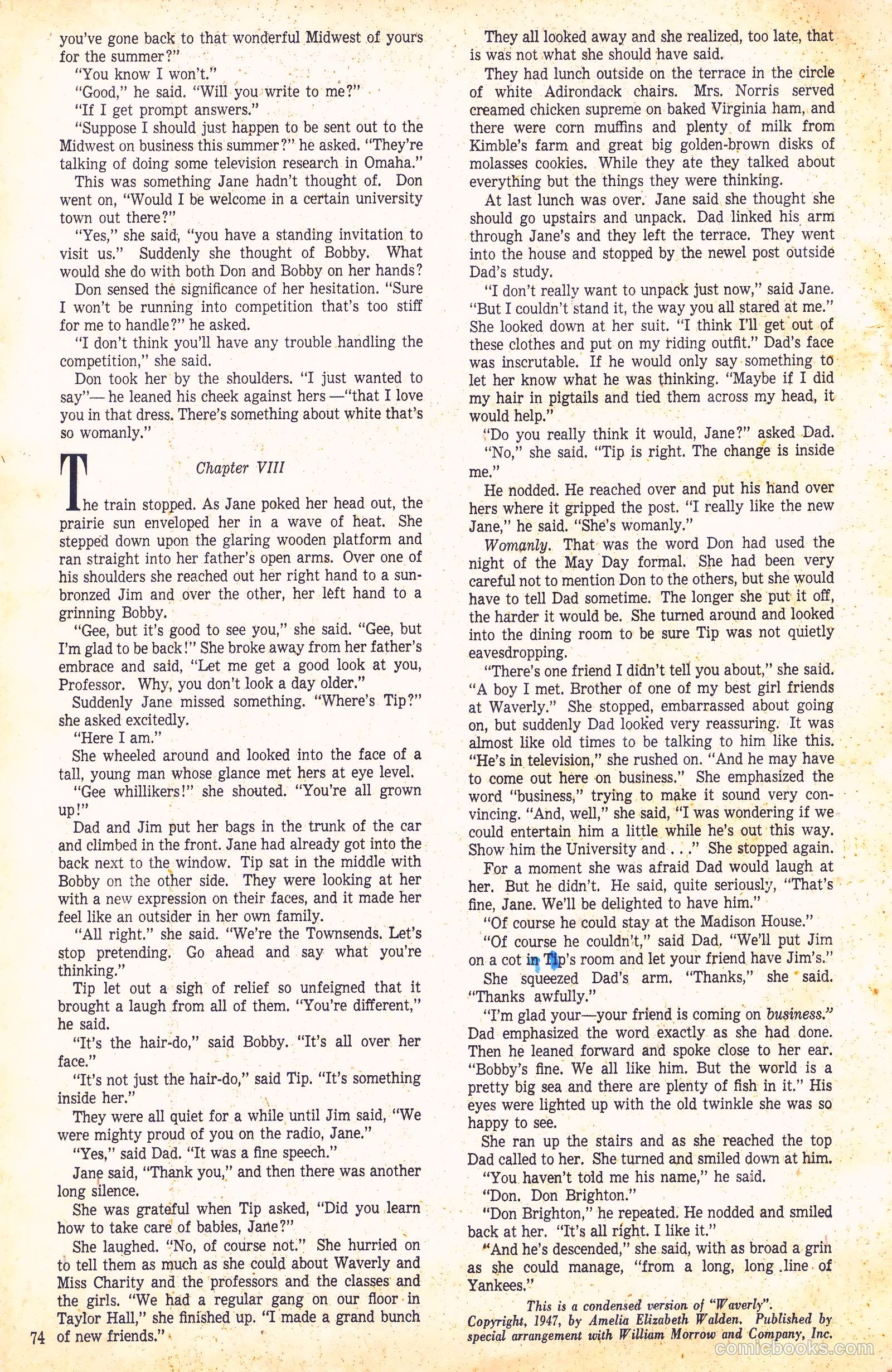 Calling All Girls #74 (1961) — page 74 of 76
