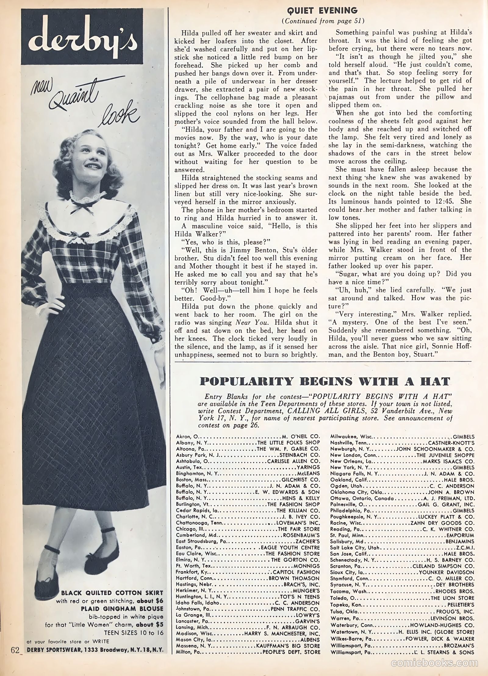 Calling All Girls #76 (1961) — page 63 of 102