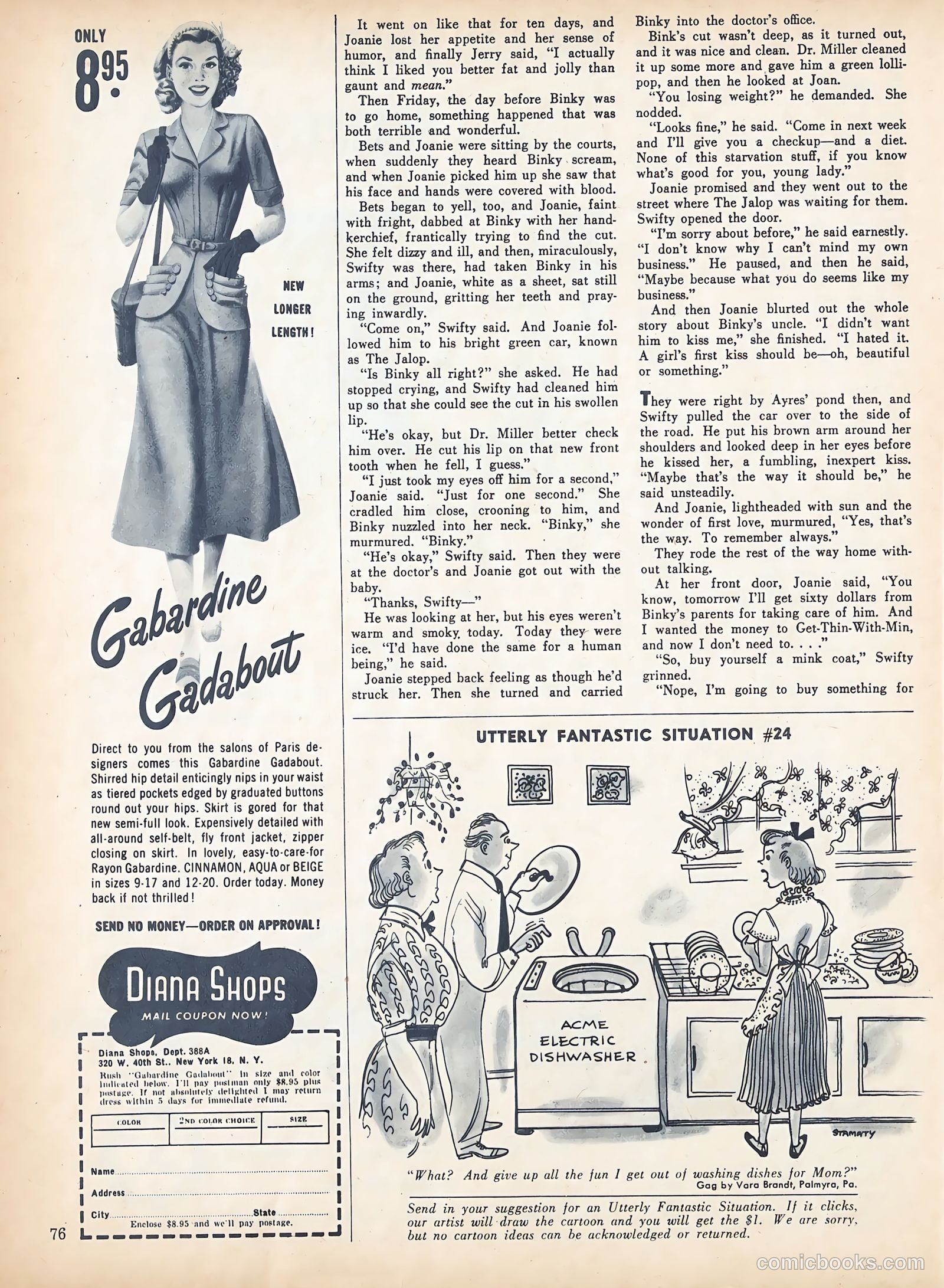 Calling All Girls #76 (1961) — page 77 of 102