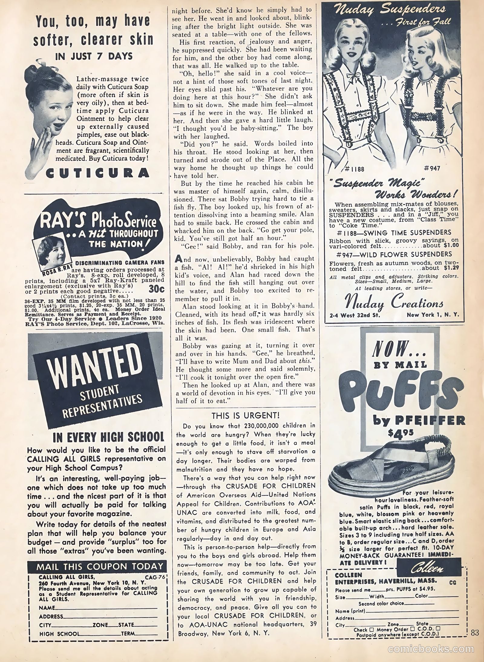 Calling All Girls #76 (1961) — page 84 of 102