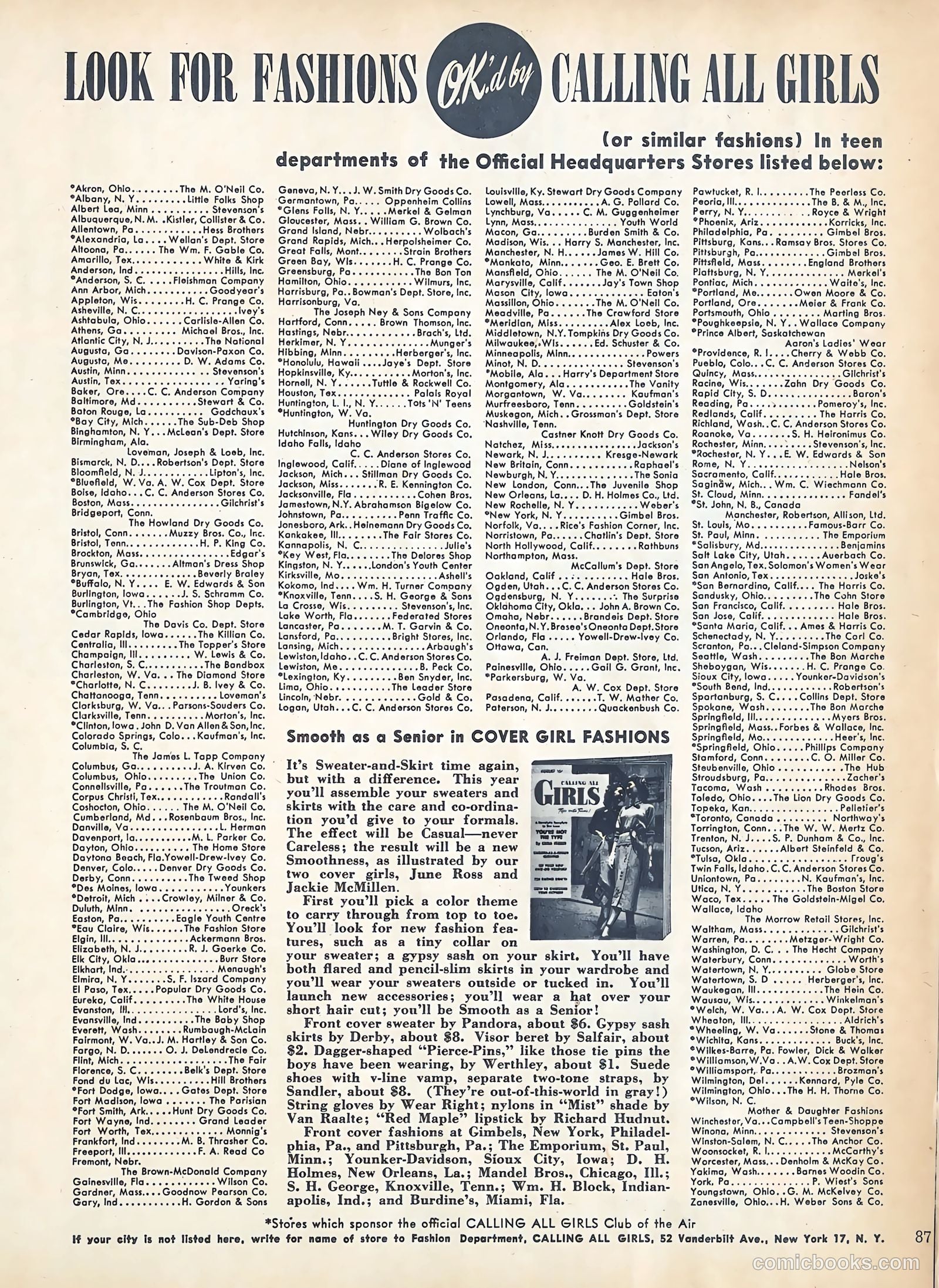 Calling All Girls #76 (1961) — page 89 of 102