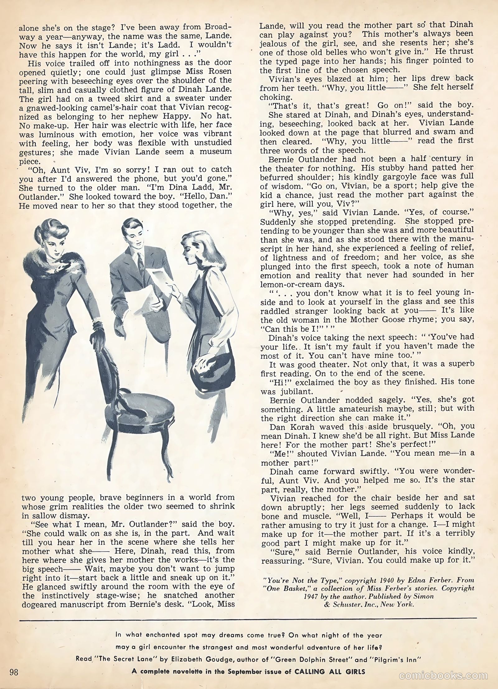 Calling All Girls #76 (1961) — page 100 of 102