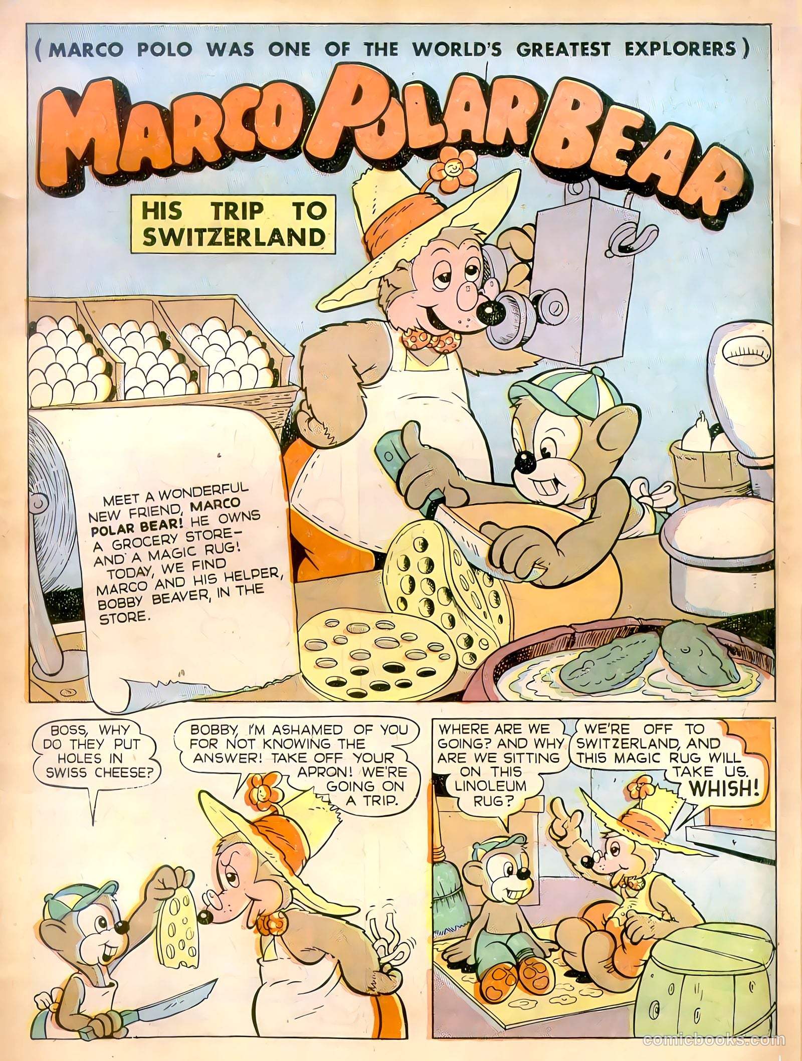 Calling All Kids #1 (1944) — page 3 of 52