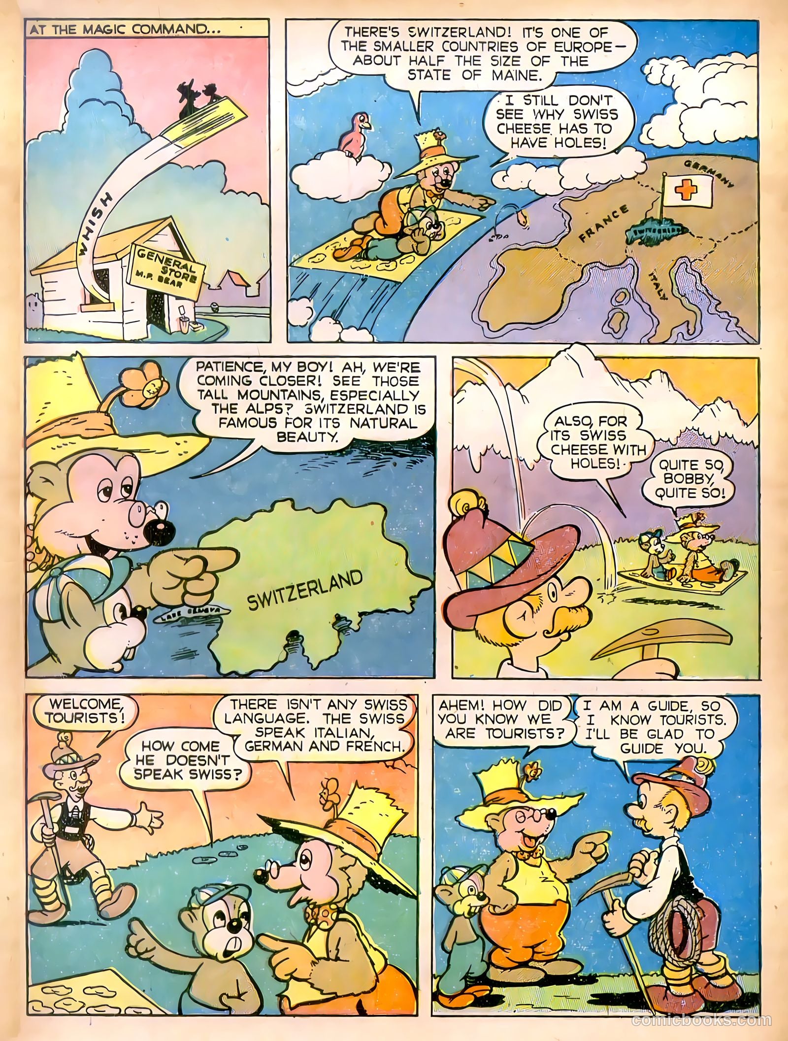 Calling All Kids #1 (1944) — page 4 of 52