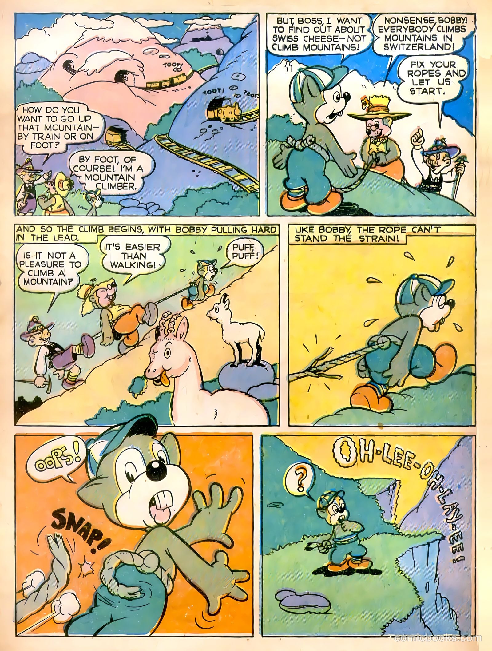 Calling All Kids #1 (1944) — page 5 of 52