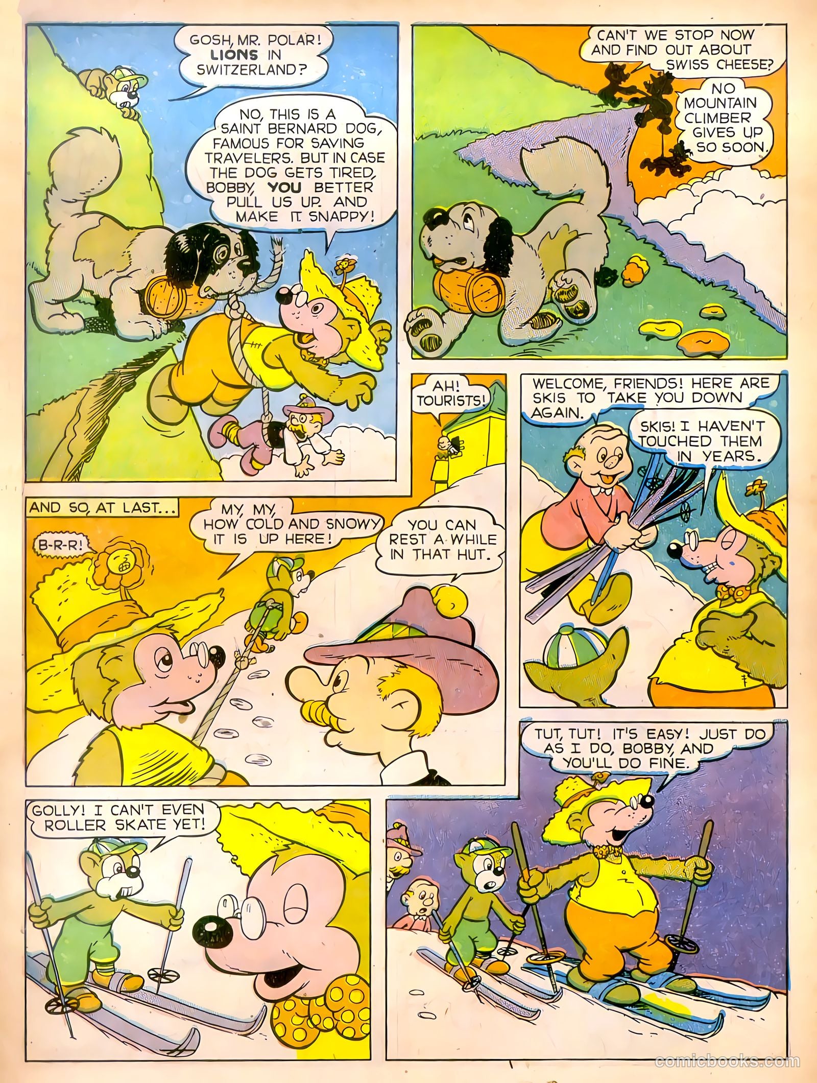 Calling All Kids #1 (1944) — page 6 of 52