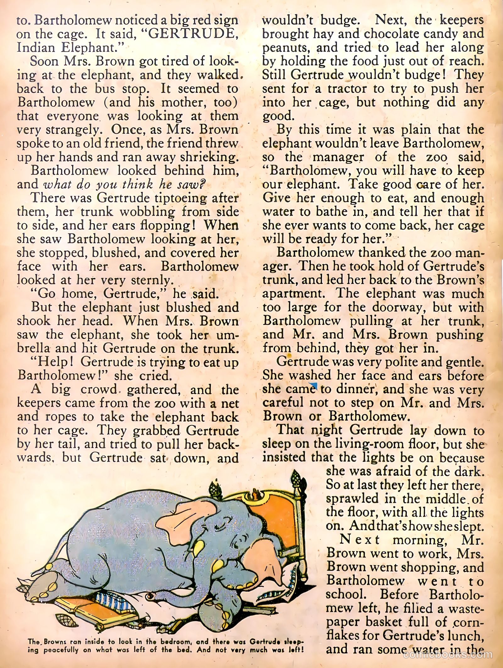 Calling All Kids #1 (1944) — page 11 of 52