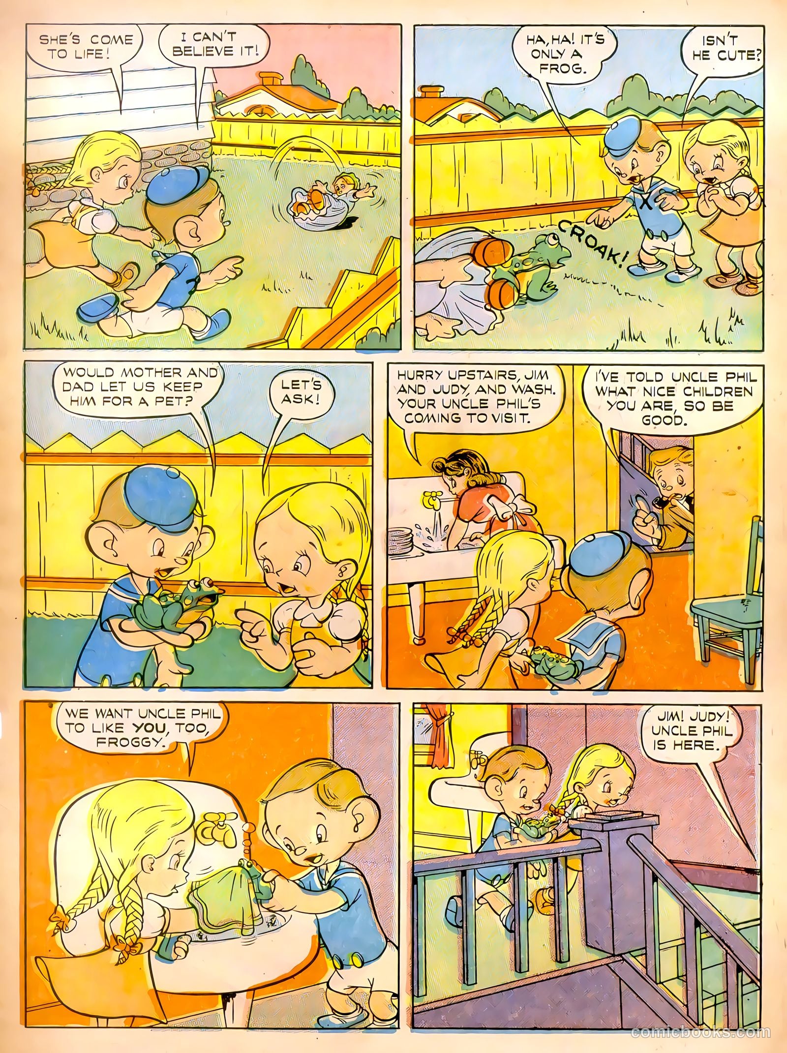 Calling All Kids #1 (1944) — page 45 of 52