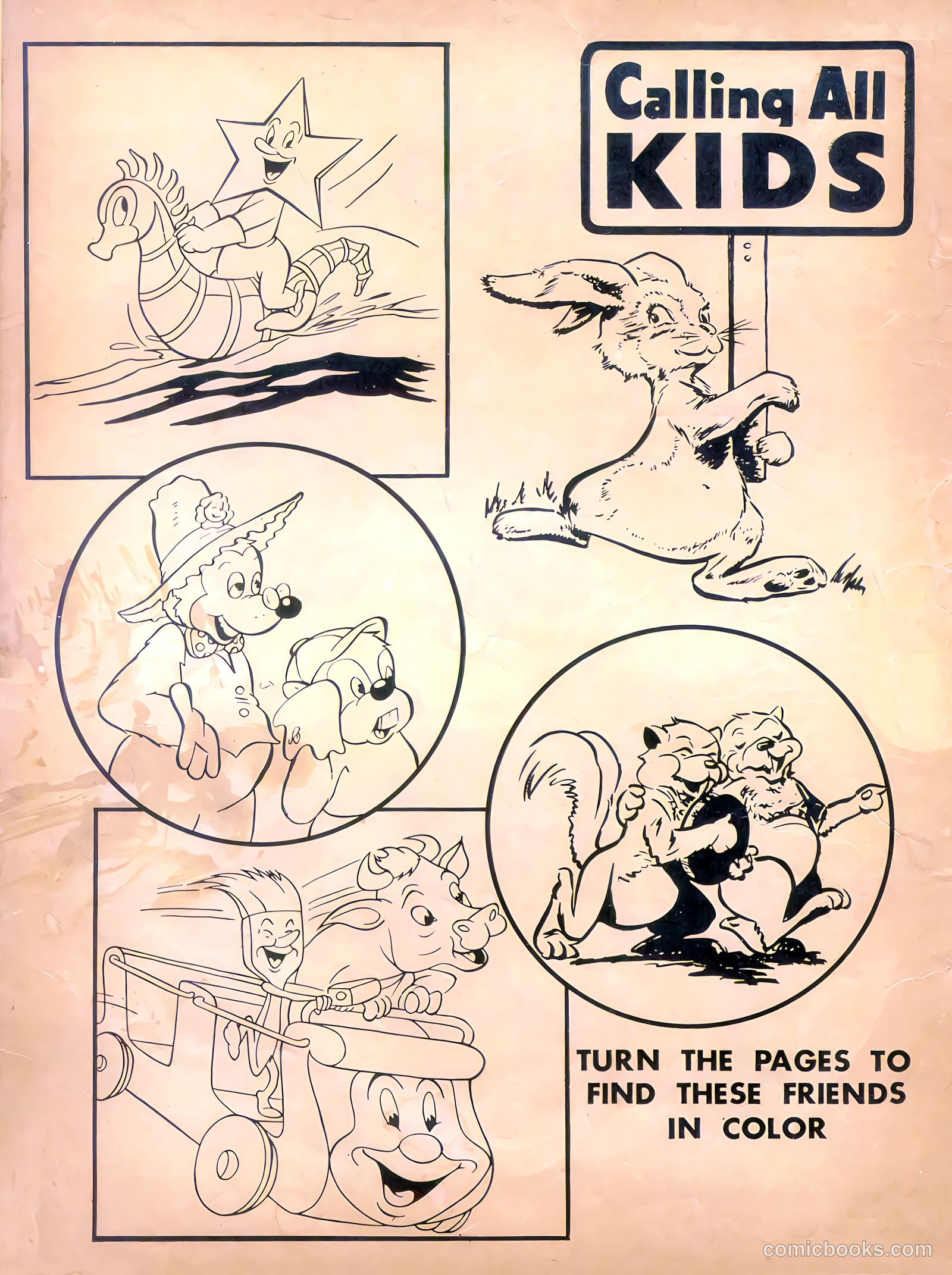 Calling All Kids #10 (1947) — page 2 of 36