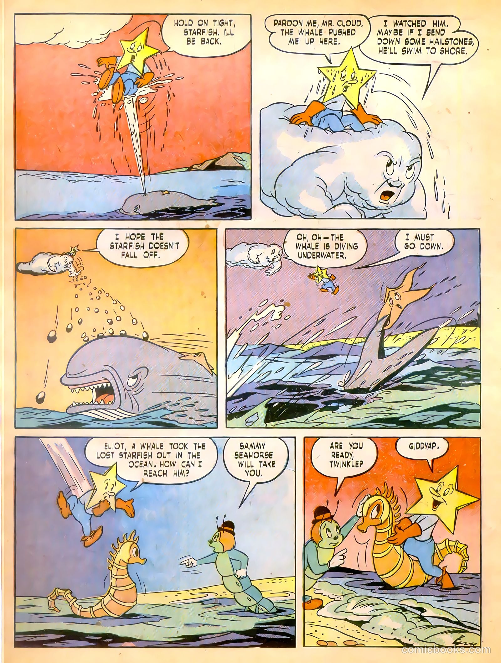 Calling All Kids #10 (1947) — page 6 of 36