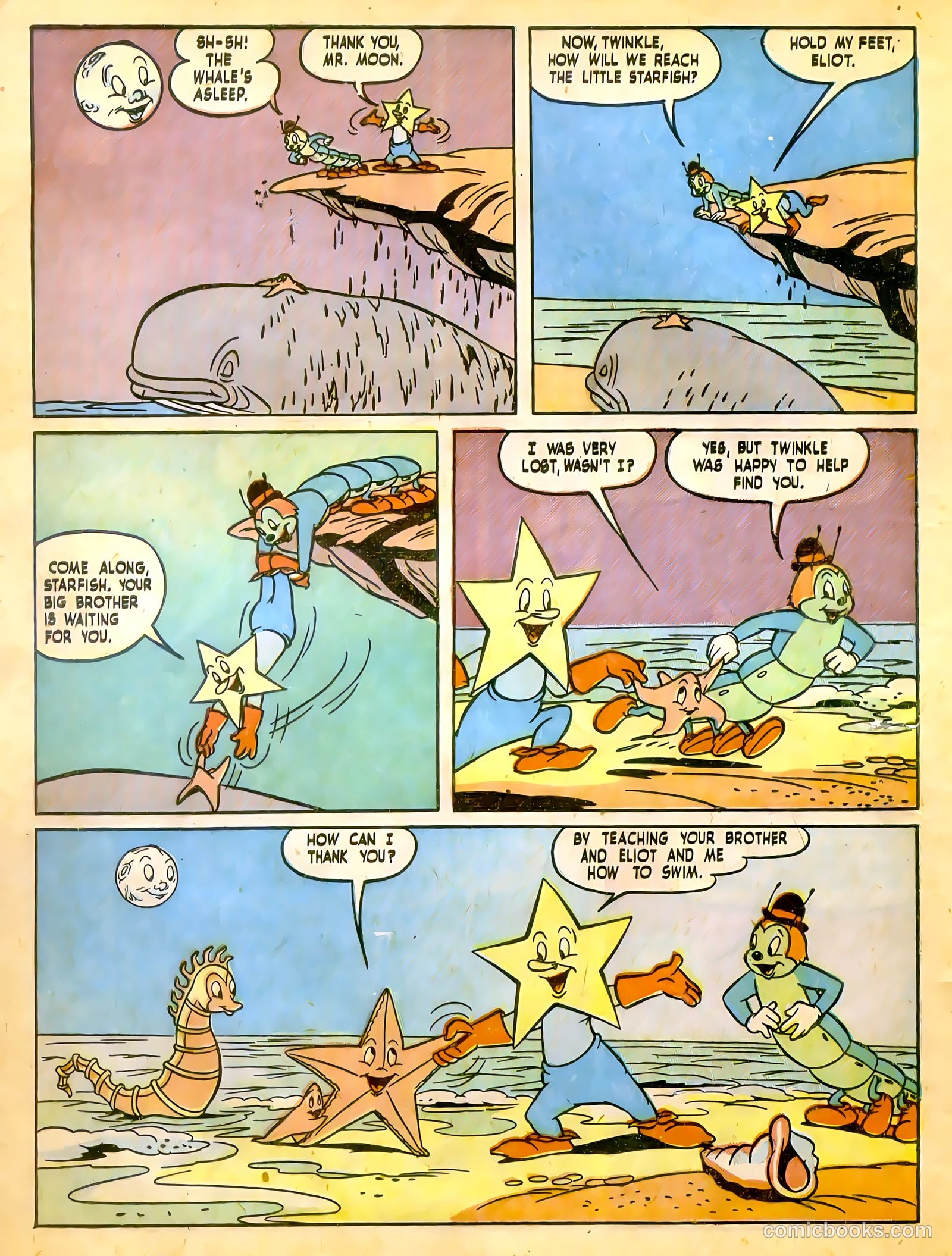 Calling All Kids #10 (1947) — page 8 of 36