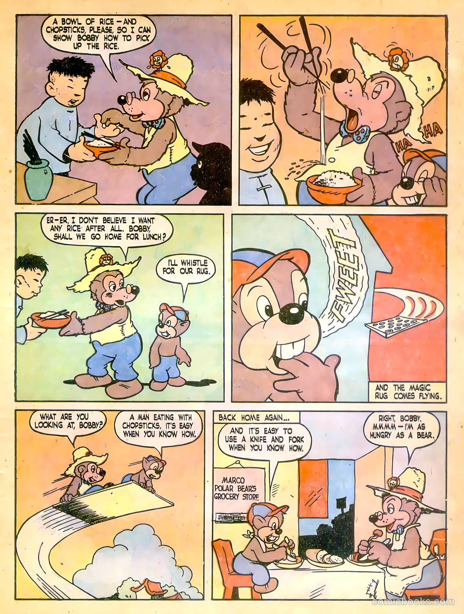 Calling All Kids #10 (1947) — page 13 of 36