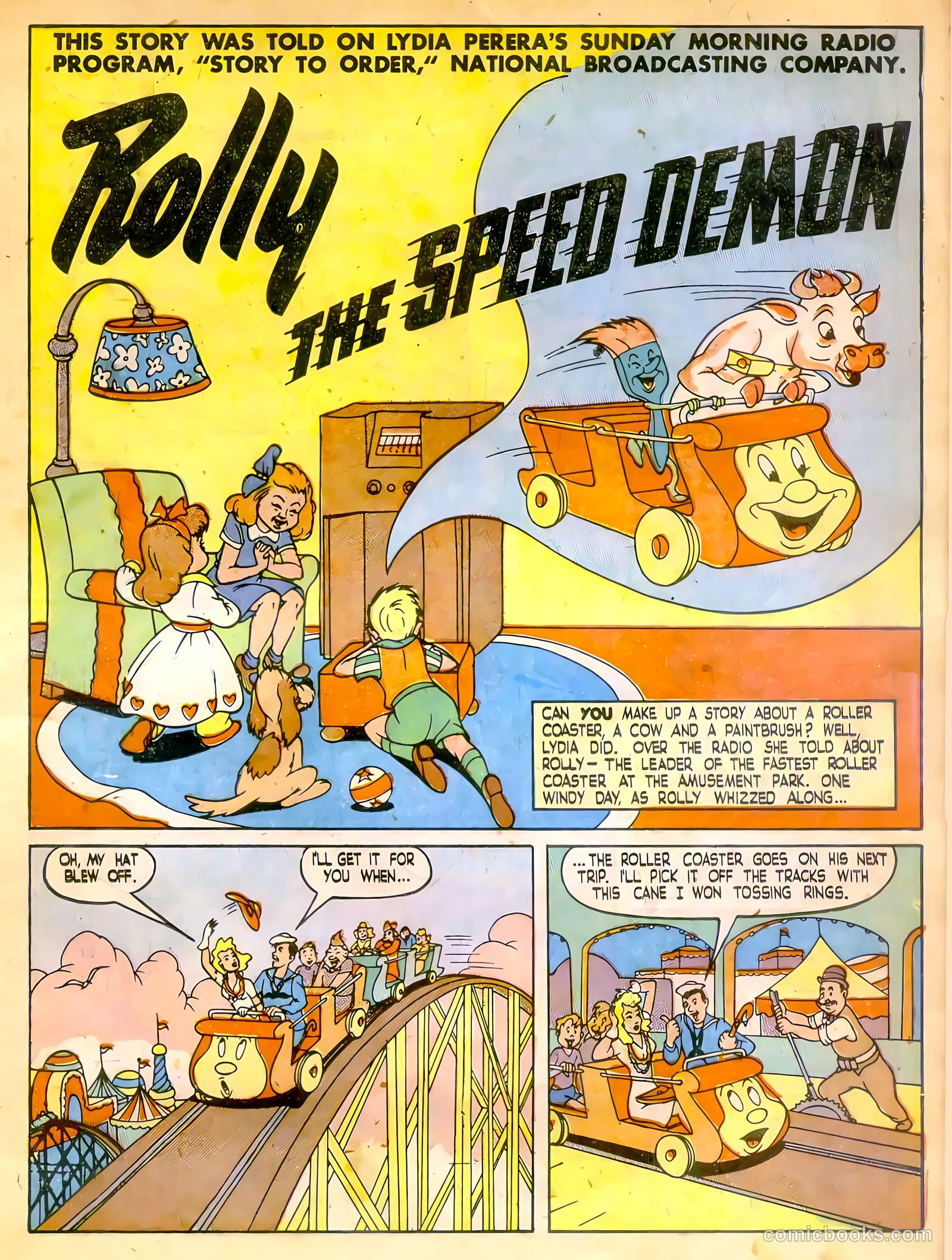 Calling All Kids #10 (1947) — page 15 of 36