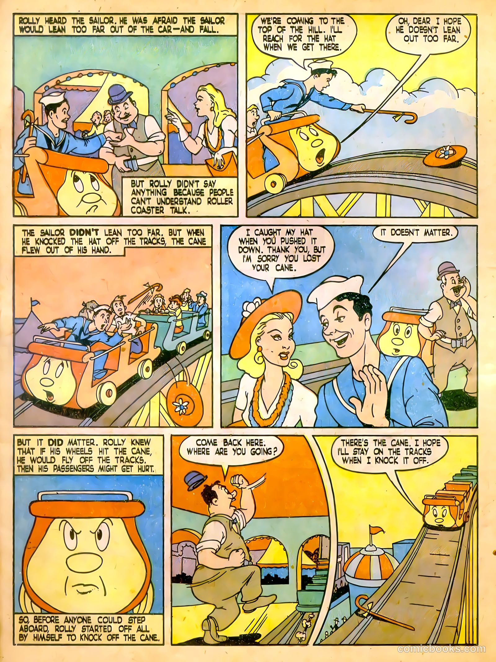 Calling All Kids #10 (1947) — page 16 of 36
