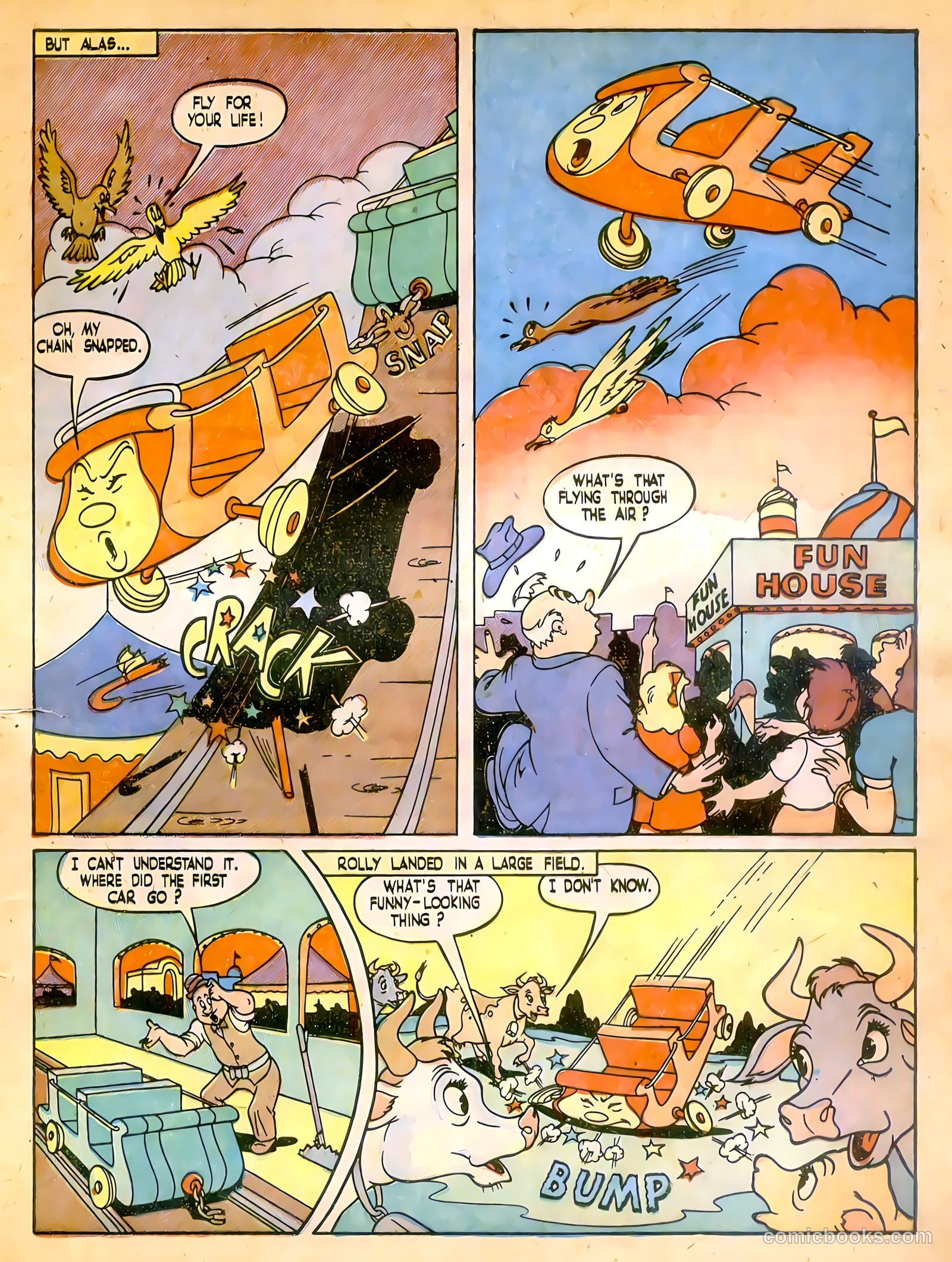 Calling All Kids #10 (1947) — page 17 of 36