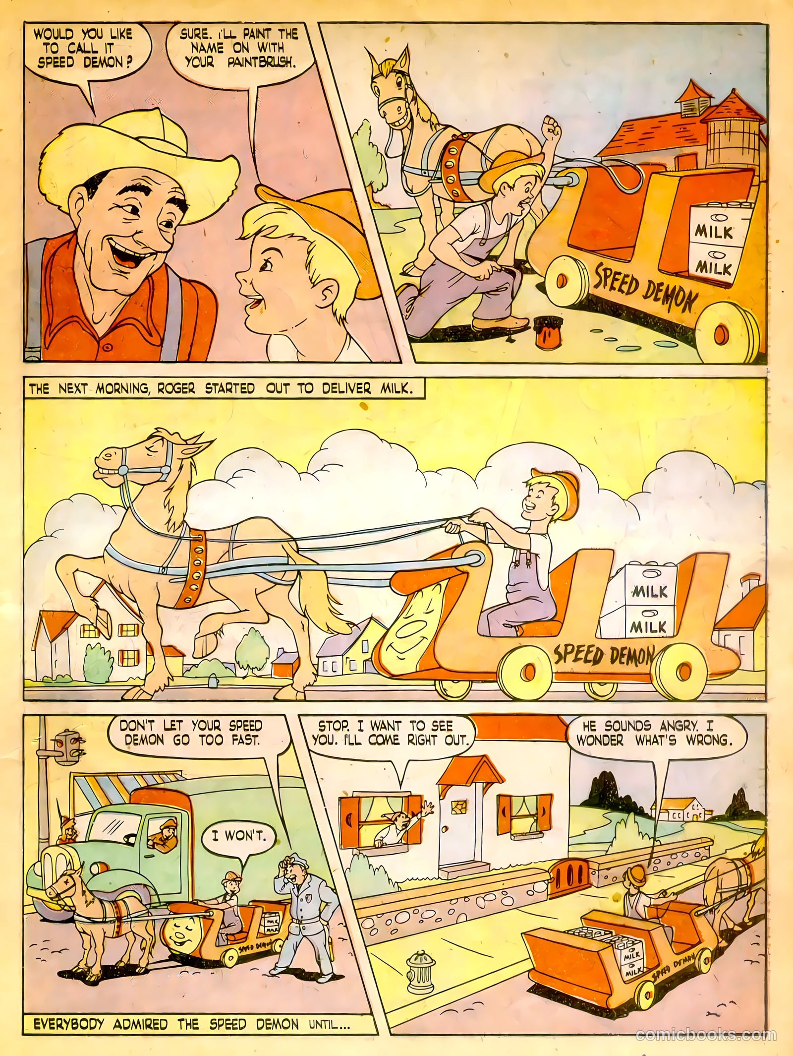 Calling All Kids #10 (1947) — page 19 of 36