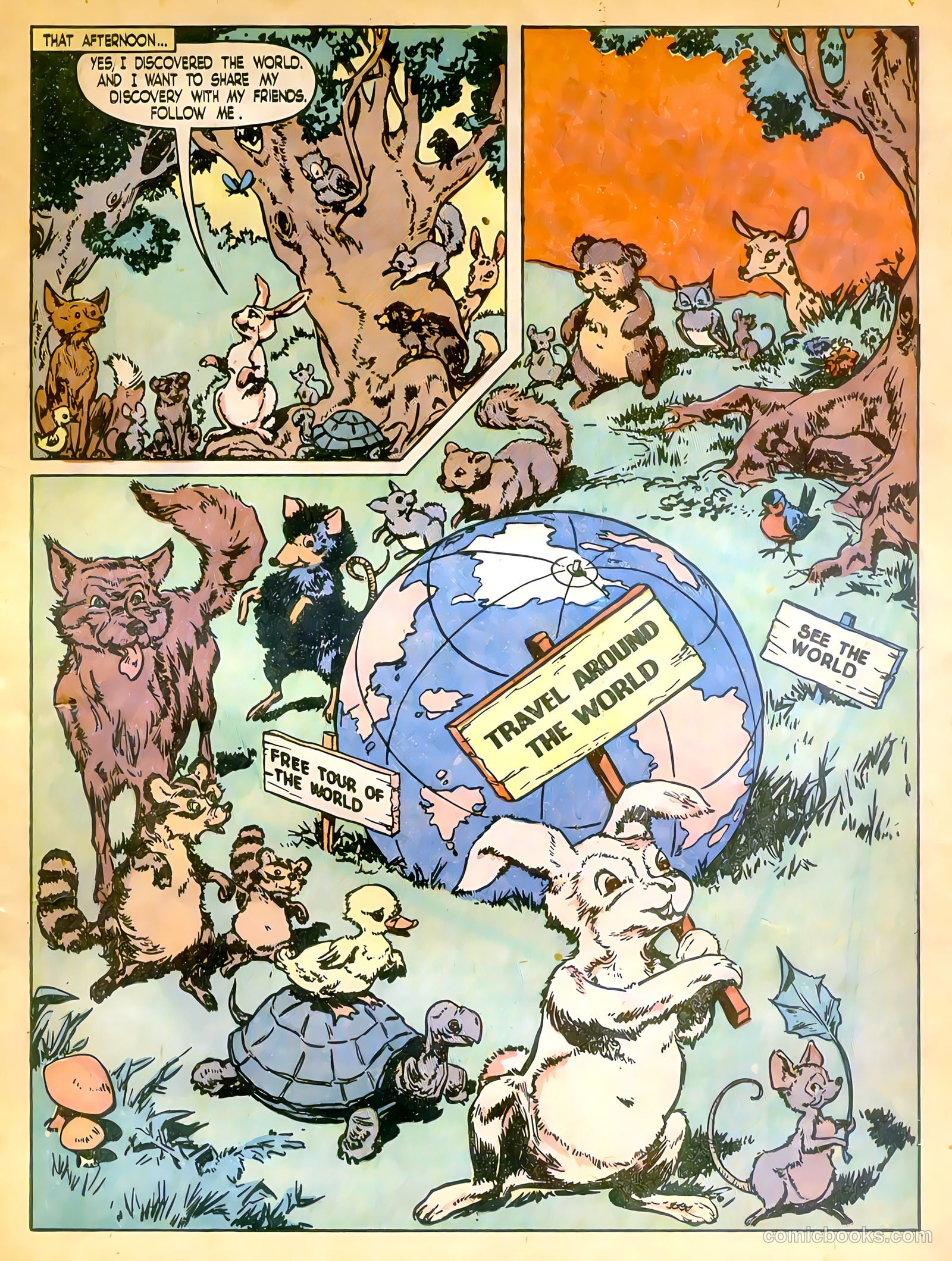 Calling All Kids #10 (1947) — page 25 of 36
