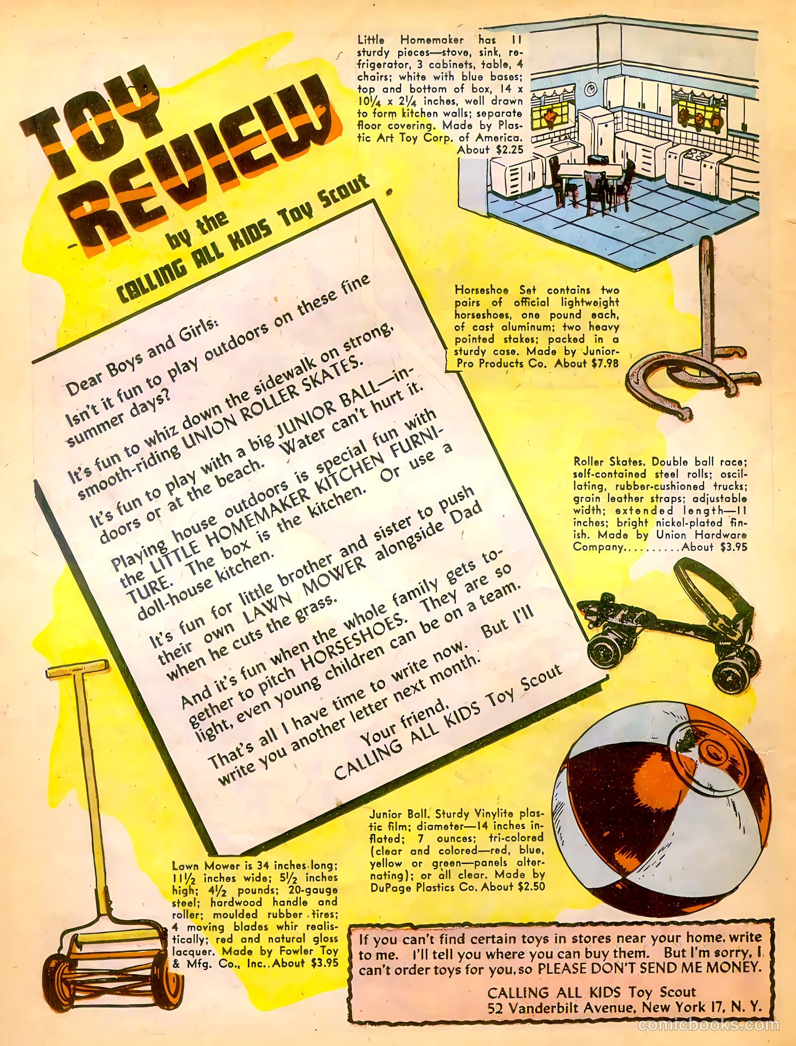 Calling All Kids #10 (1947) — page 26 of 36