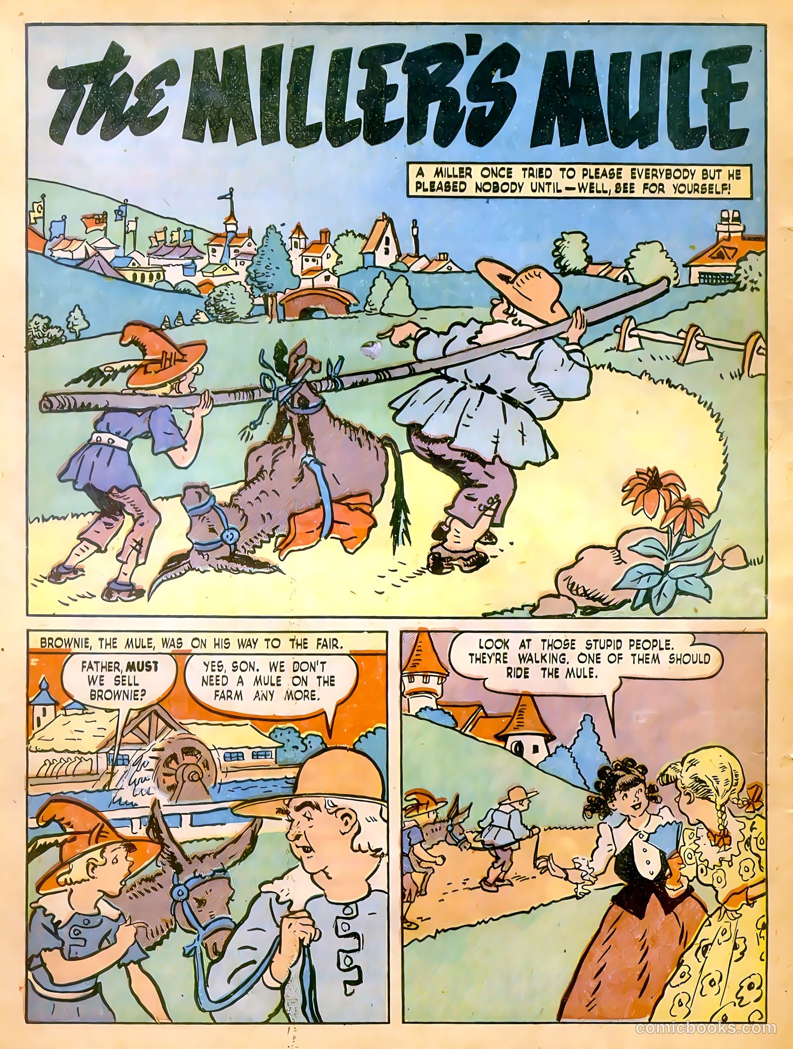 Calling All Kids #10 (1947) — page 28 of 36