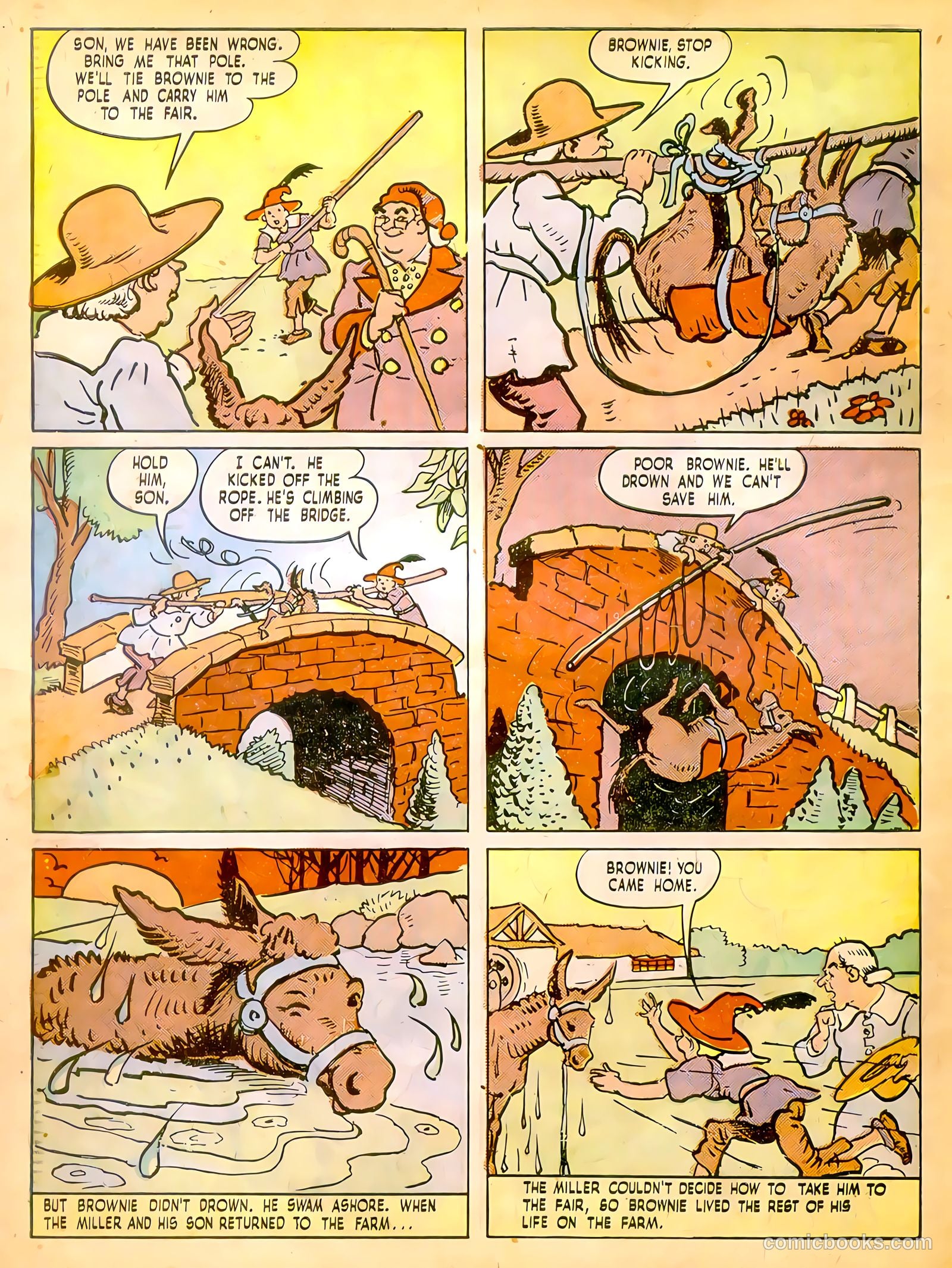 Calling All Kids #10 (1947) — page 30 of 36