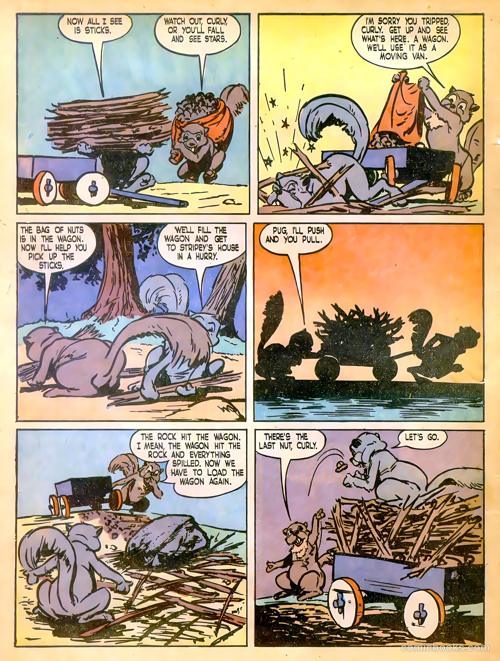 Calling All Kids #10 (1947) — page 32 of 36