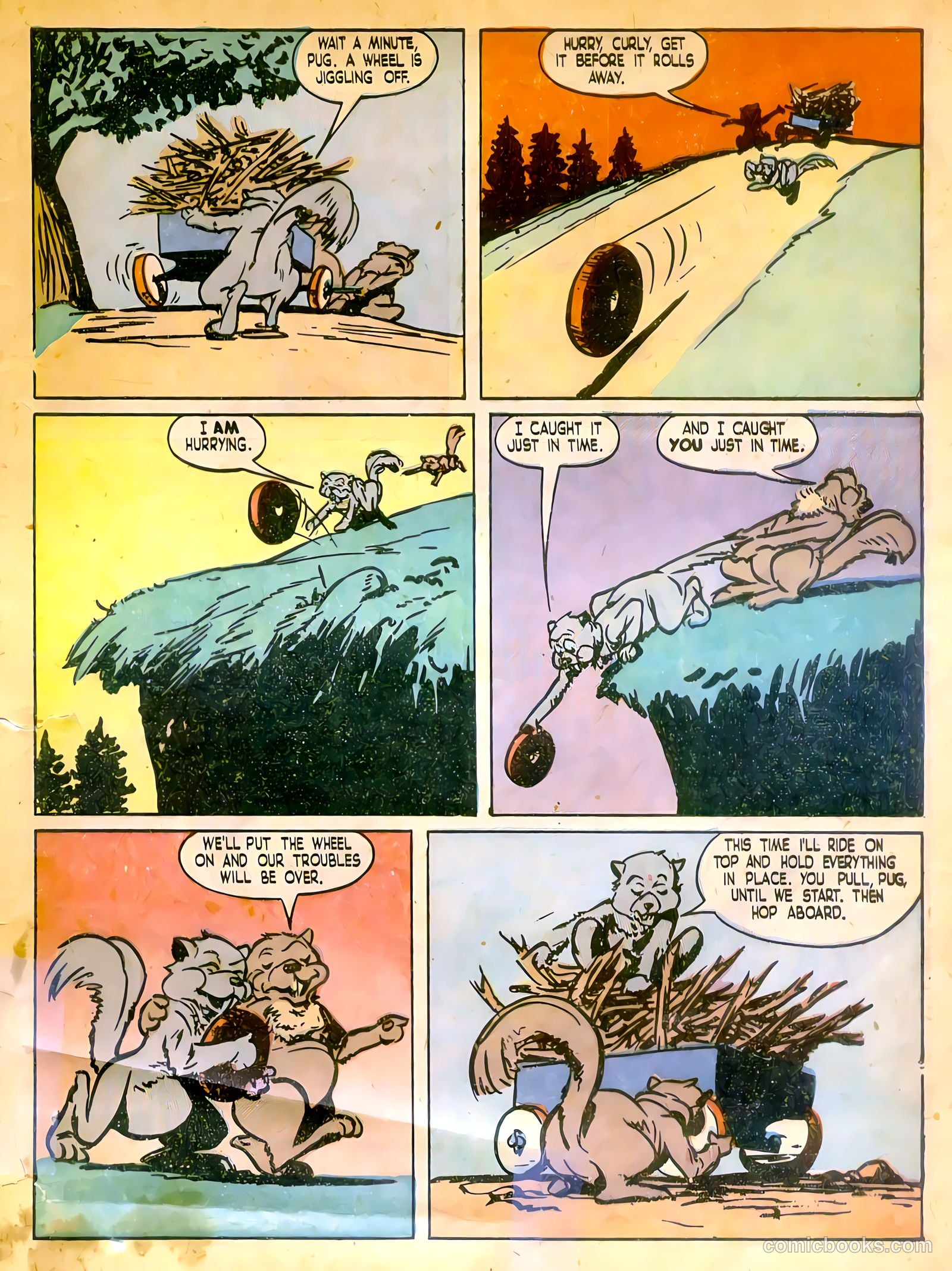 Calling All Kids #10 (1947) — page 33 of 36