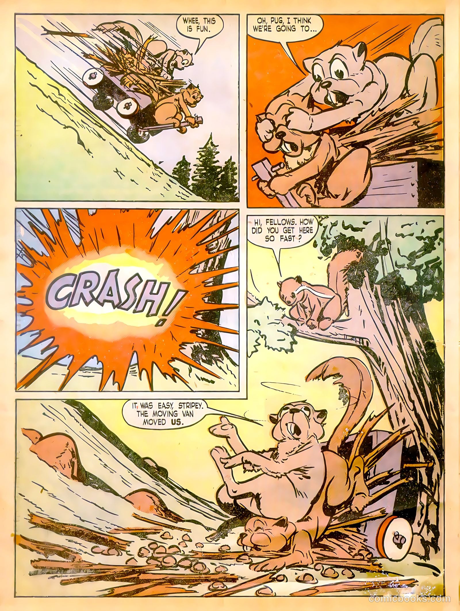 Calling All Kids #10 (1947) — page 34 of 36