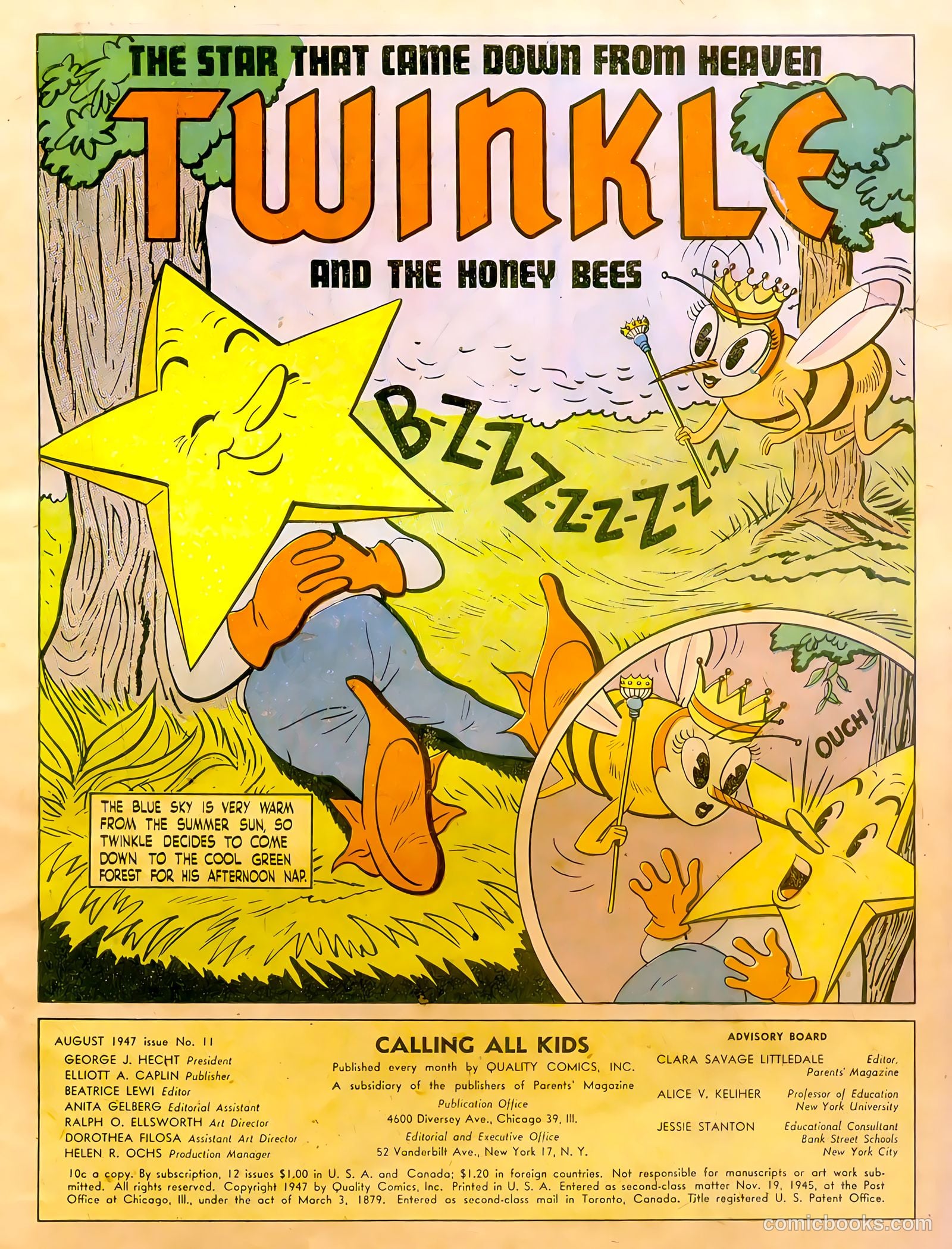 Calling All Kids #11 (1947) — page 3 of 36