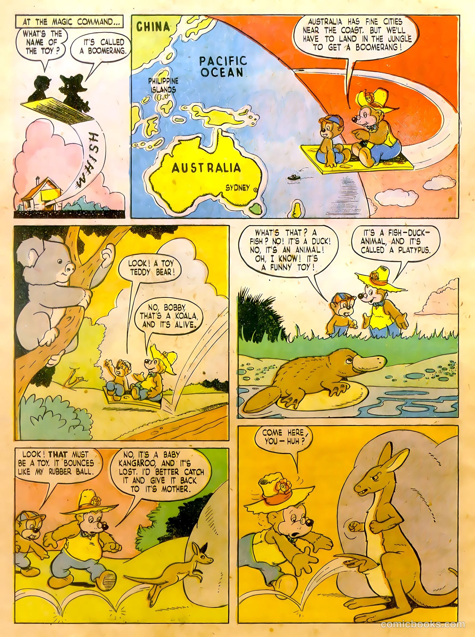 Calling All Kids #11 (1947) — page 14 of 36