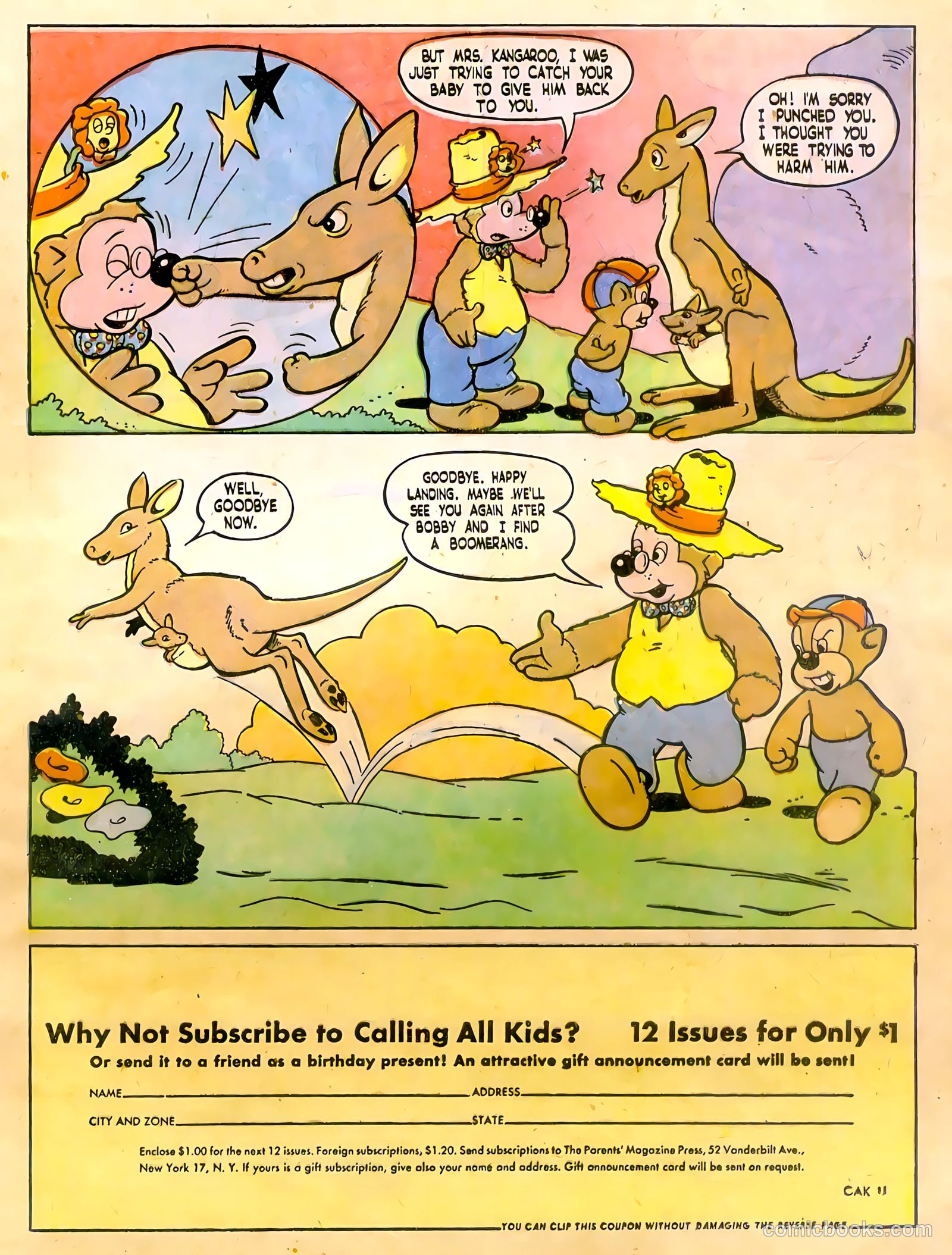 Calling All Kids #11 (1947) — page 15 of 36