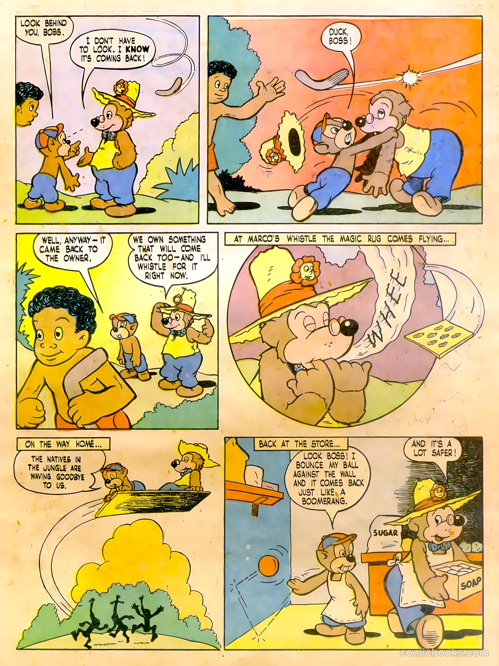 Calling All Kids #11 (1947) — page 17 of 36