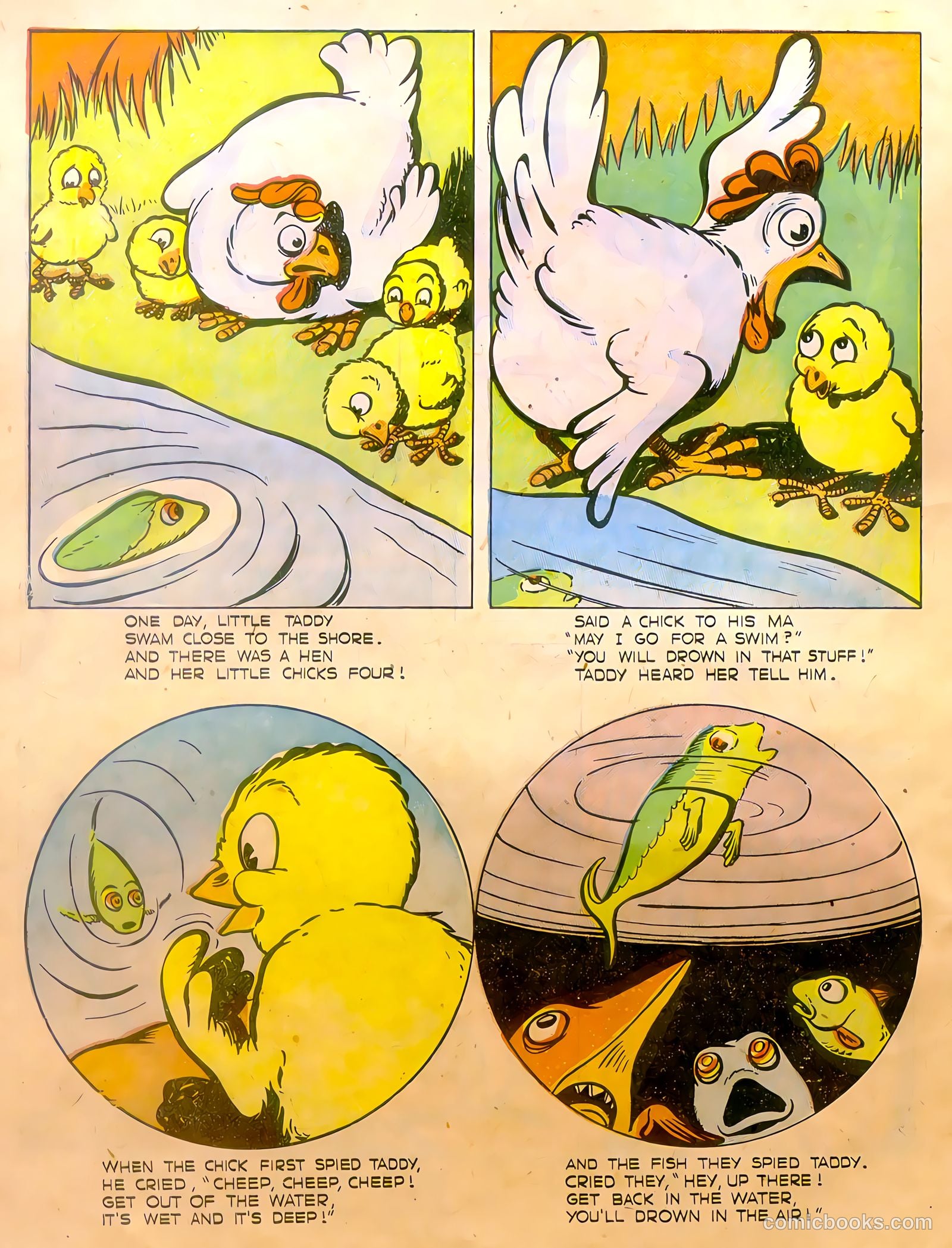 Calling All Kids #11 (1947) — page 32 of 36