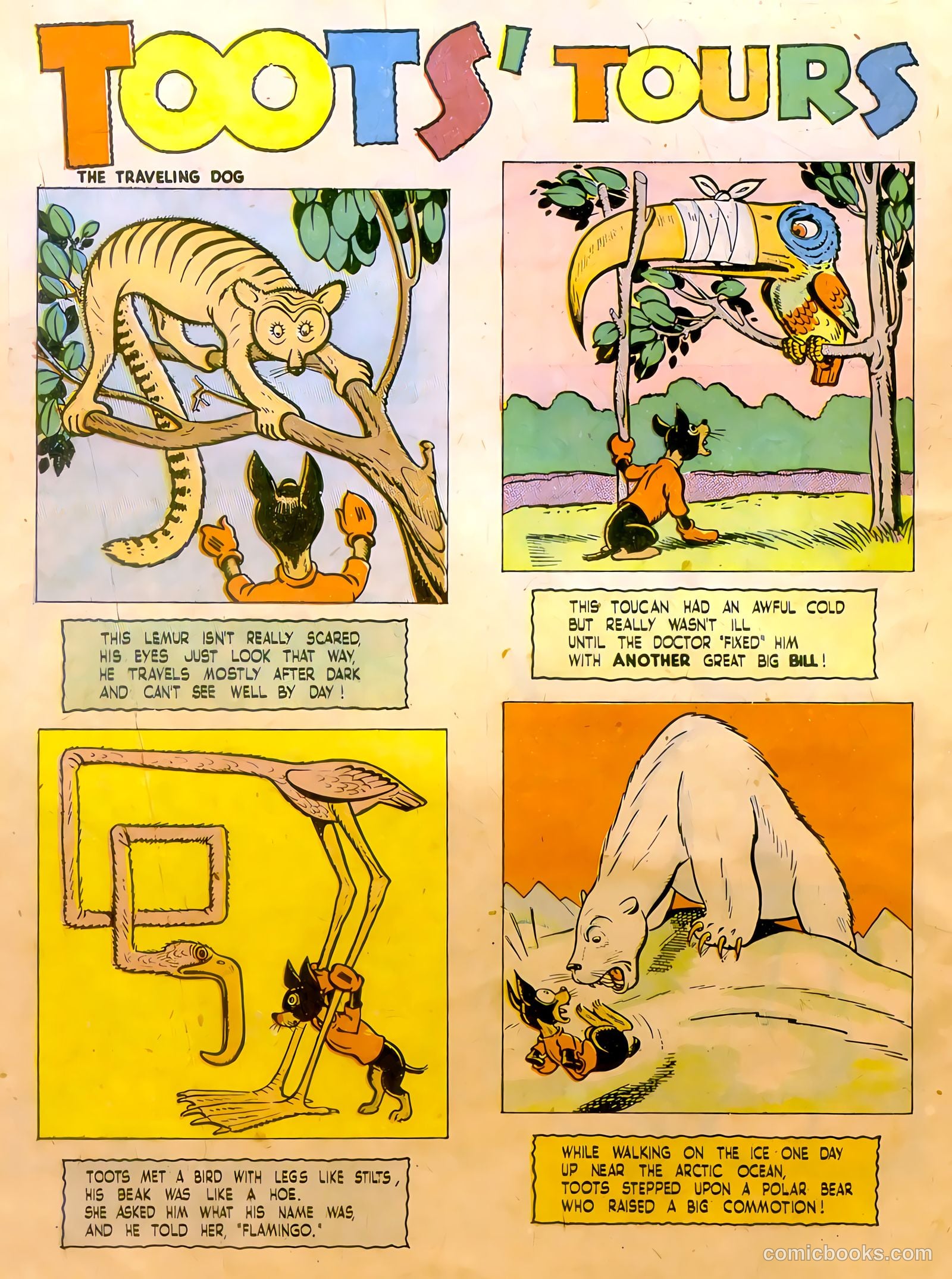 Calling All Kids #11 (1947) — page 34 of 36