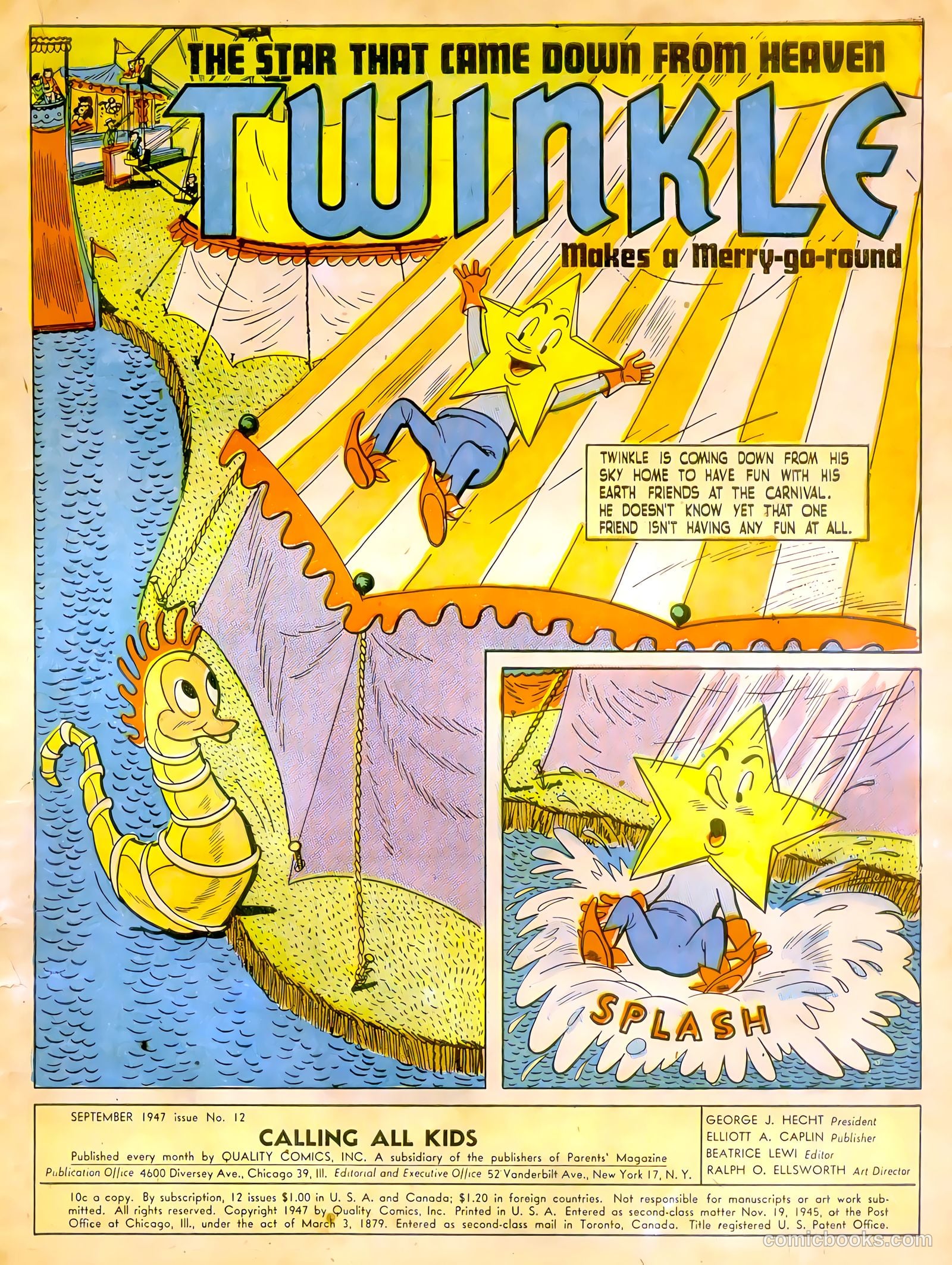 Calling All Kids #12 (1947) — page 3 of 36