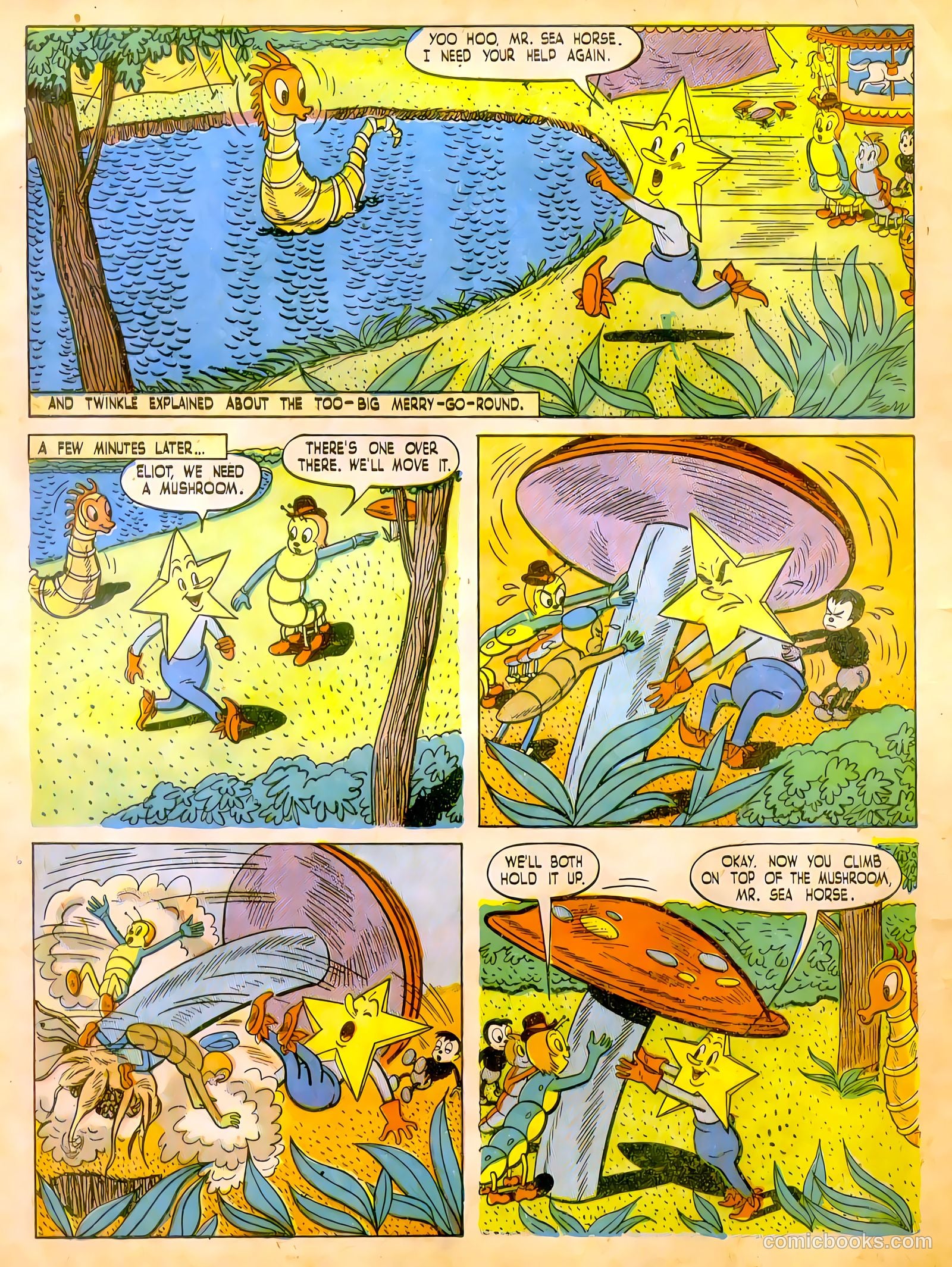 Calling All Kids #12 (1947) — page 6 of 36