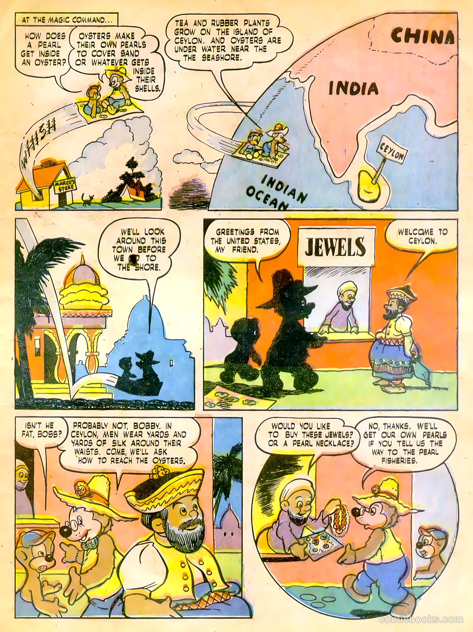 Calling All Kids #12 (1947) — page 9 of 36