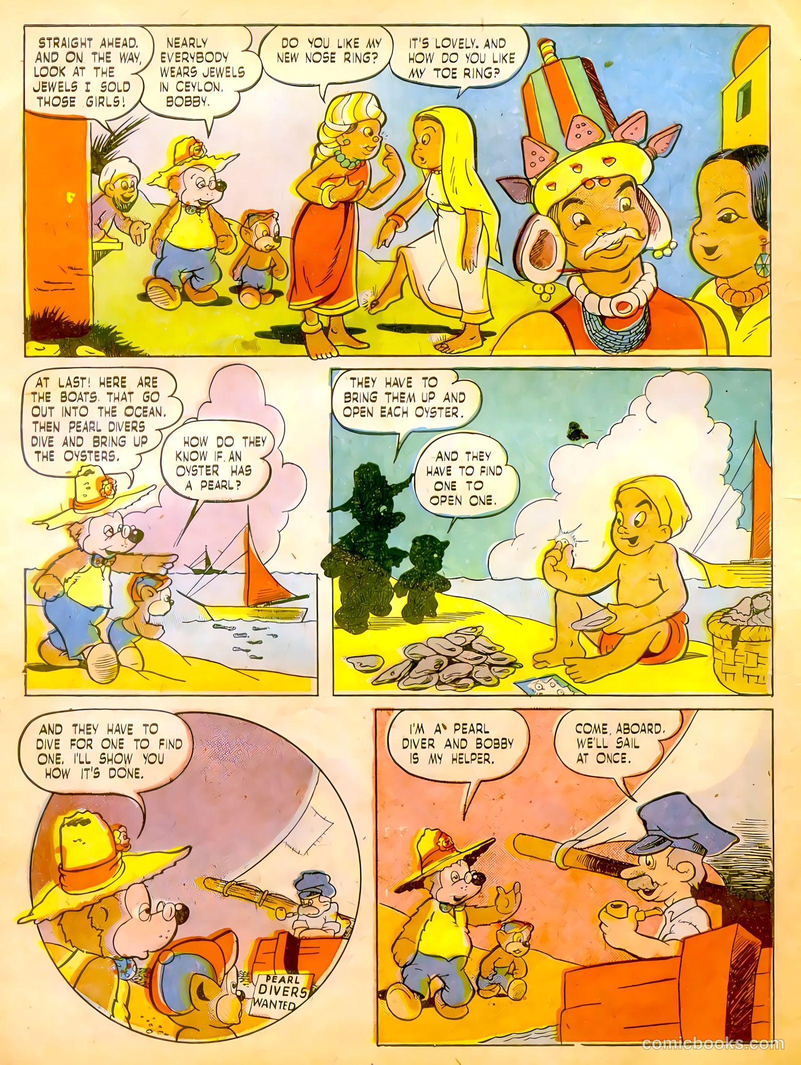 Calling All Kids #12 (1947) — page 10 of 36