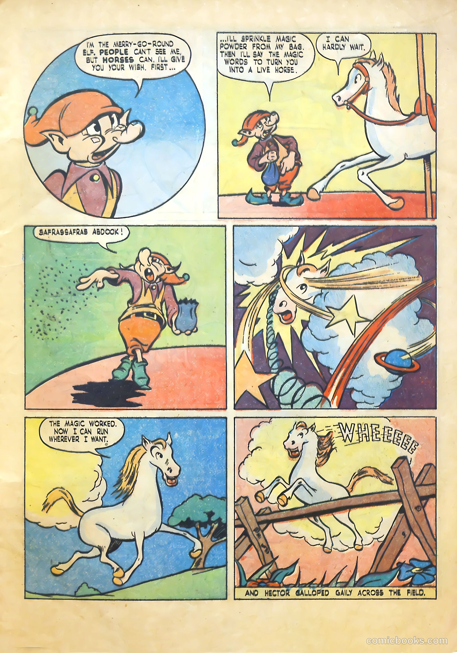 Calling All Kids #13 (1947) — page 9 of 35