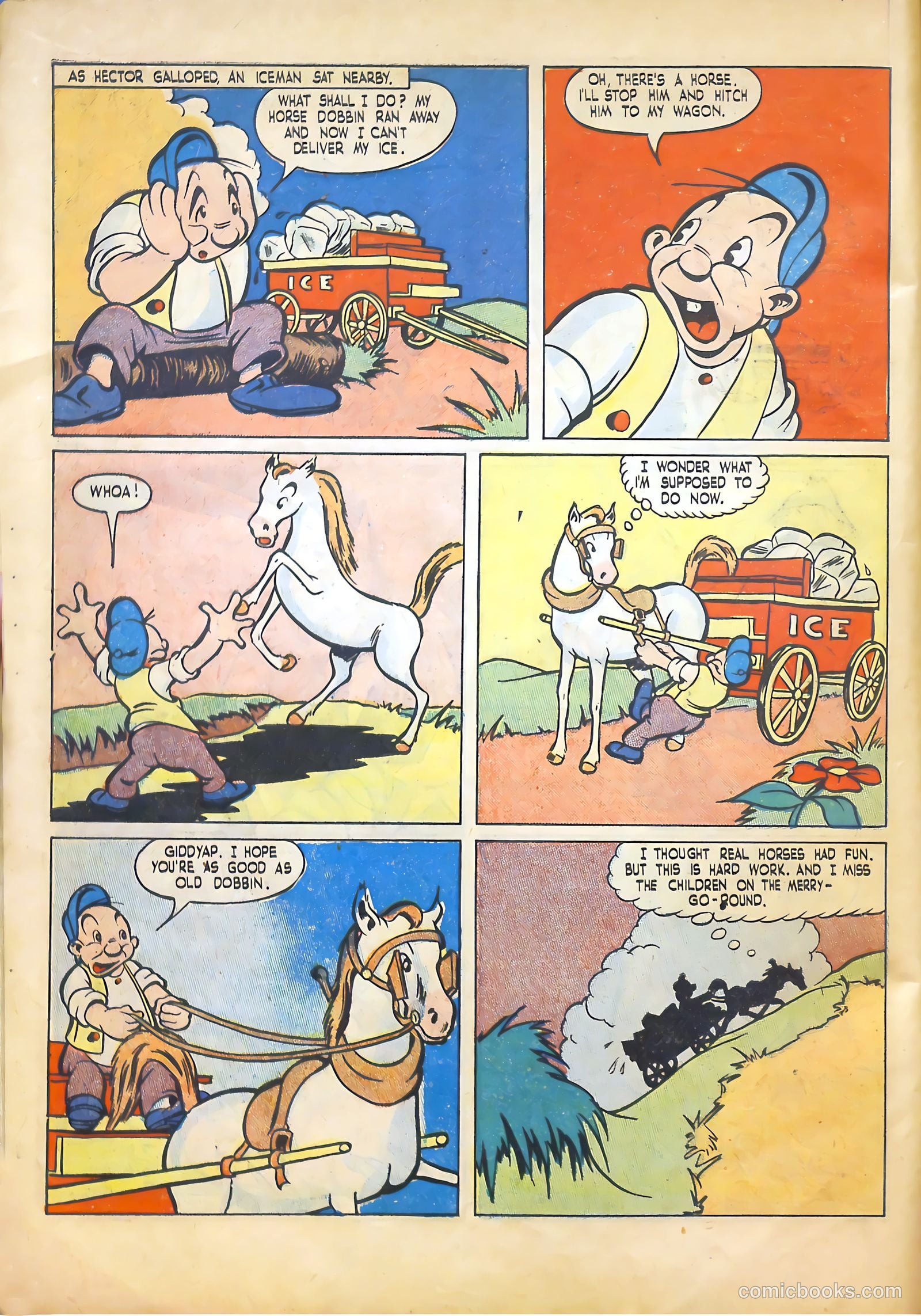 Calling All Kids #13 (1947) — page 10 of 35